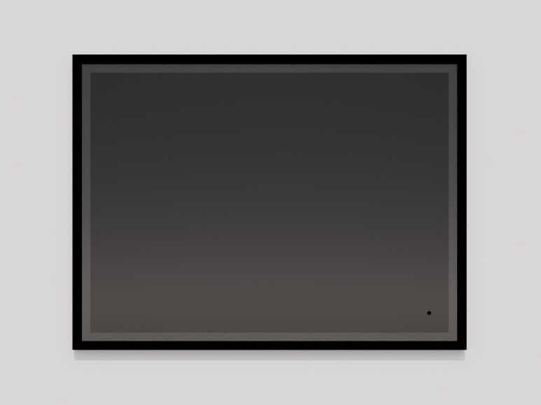 Oxygen by Quorum Dusk Black Rectangular Wall Mirror