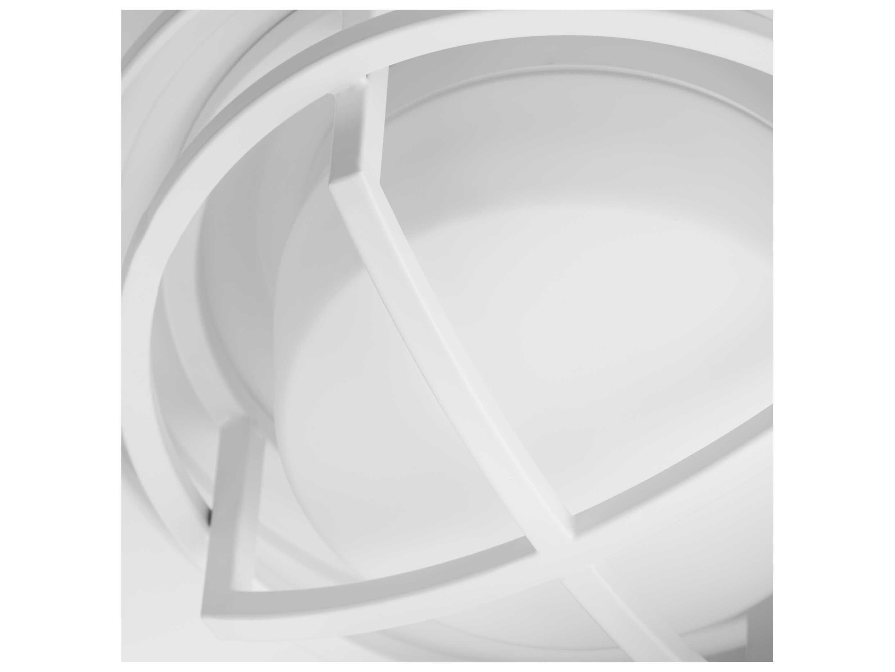 Oxygen by Quorum Fleet White Cage Light Kit