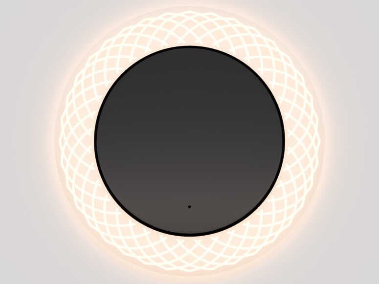 Oxygen by Quorum Perla Round Wall Mirror