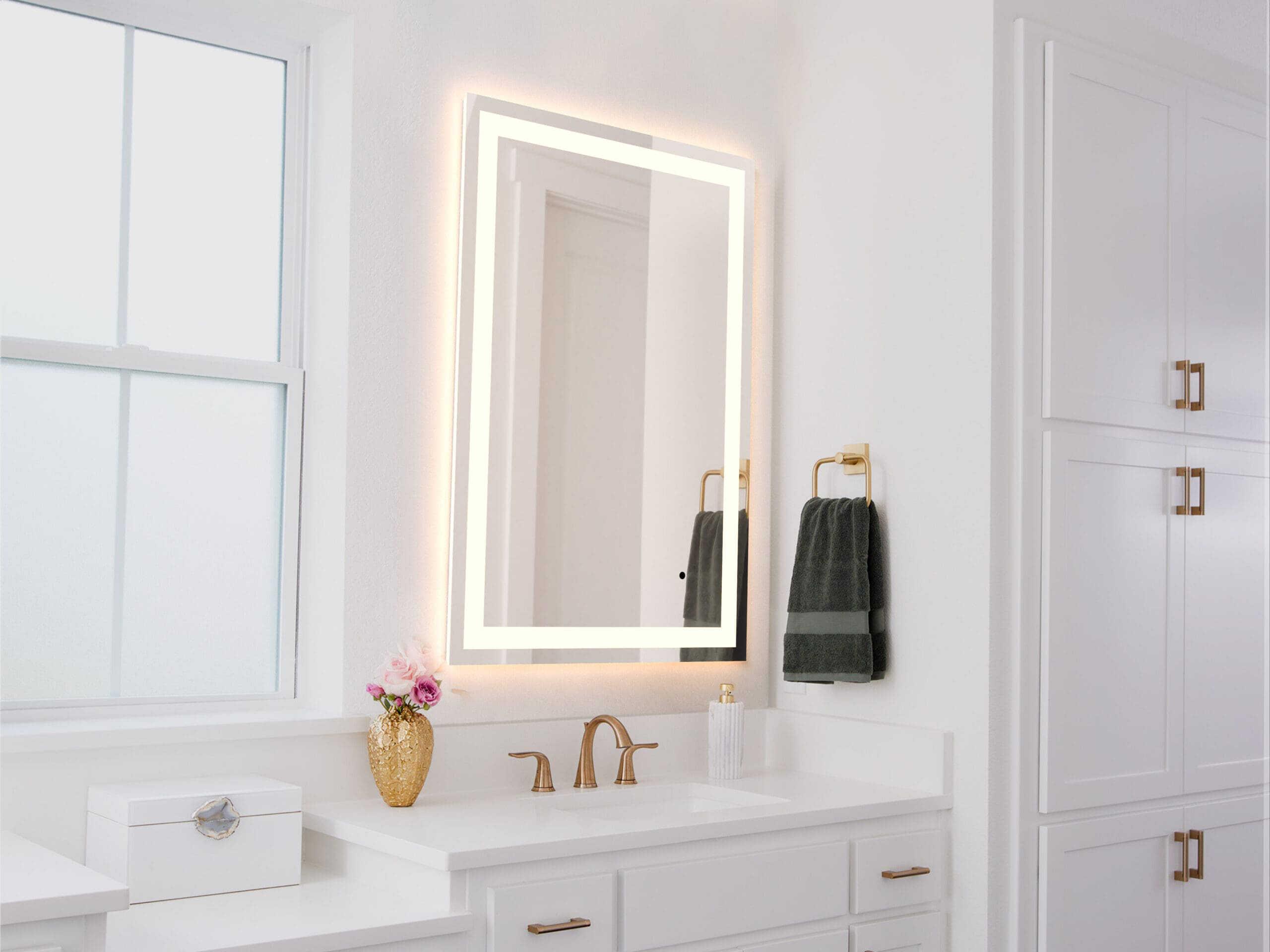 Oxygen by Quorum Mimic Square Wall Mirror