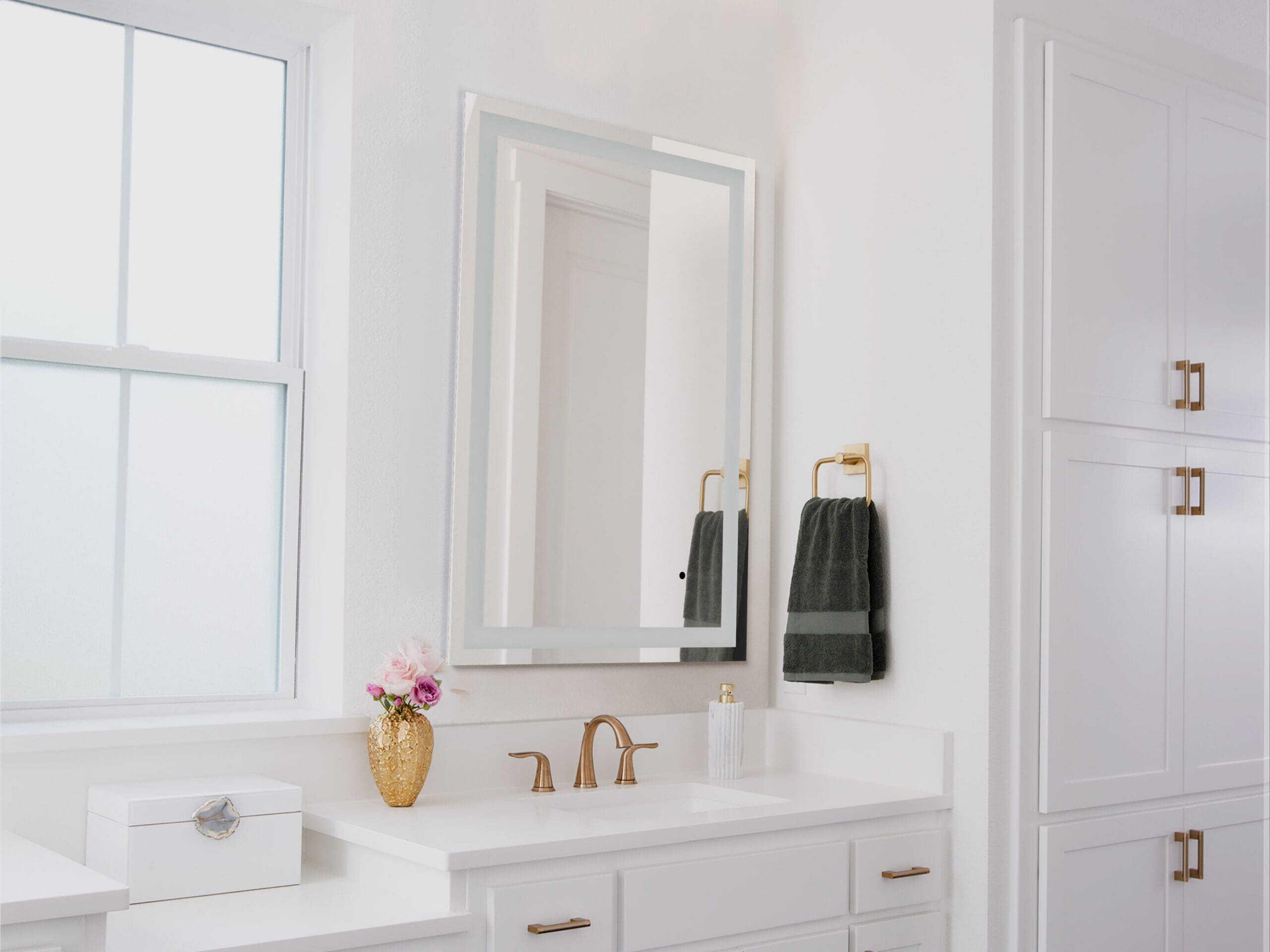 Oxygen by Quorum Mimic Square Wall Mirror