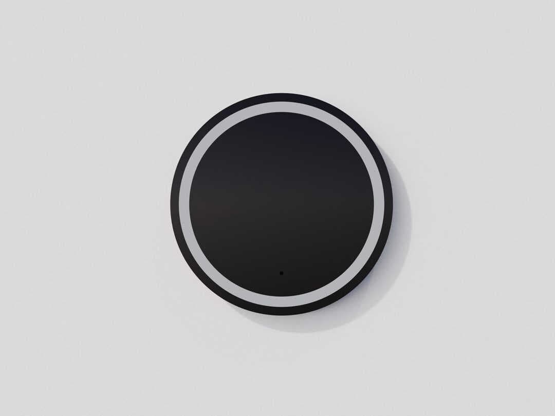 Oxygen by Quorum Spectrum Round Wall Mirror