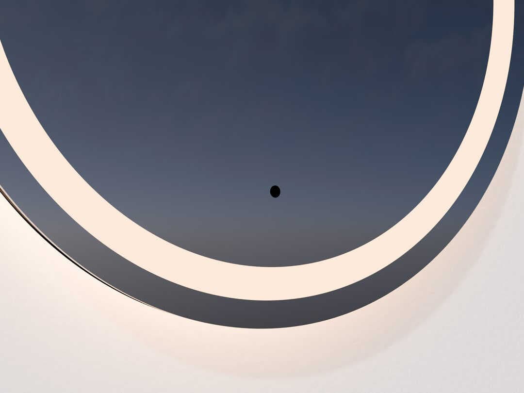 Oxygen by Quorum Spectrum Round Wall Mirror