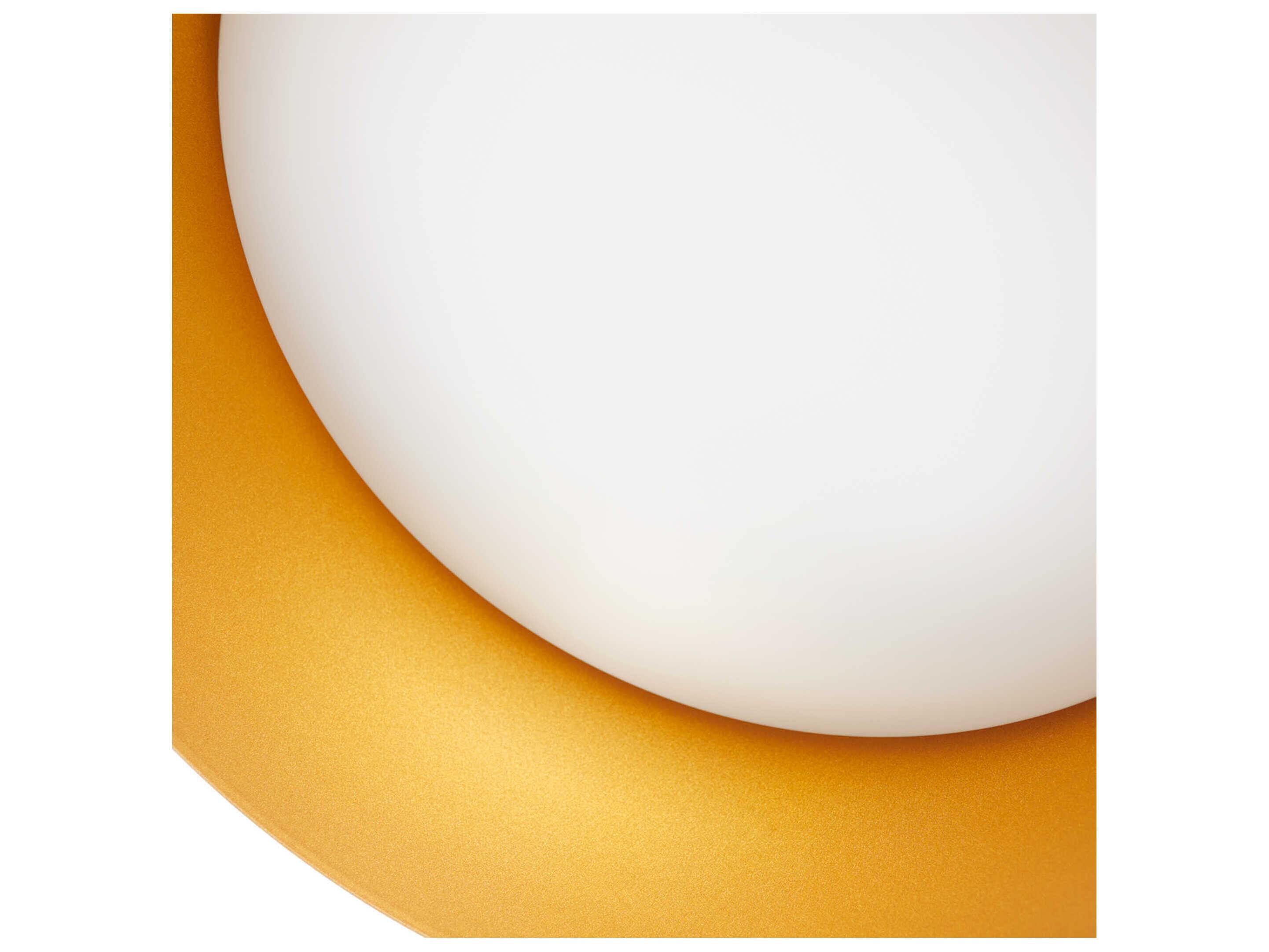 Oxygen by Quorum Lucci 1-Light White Industrial Brass Dome Pendant