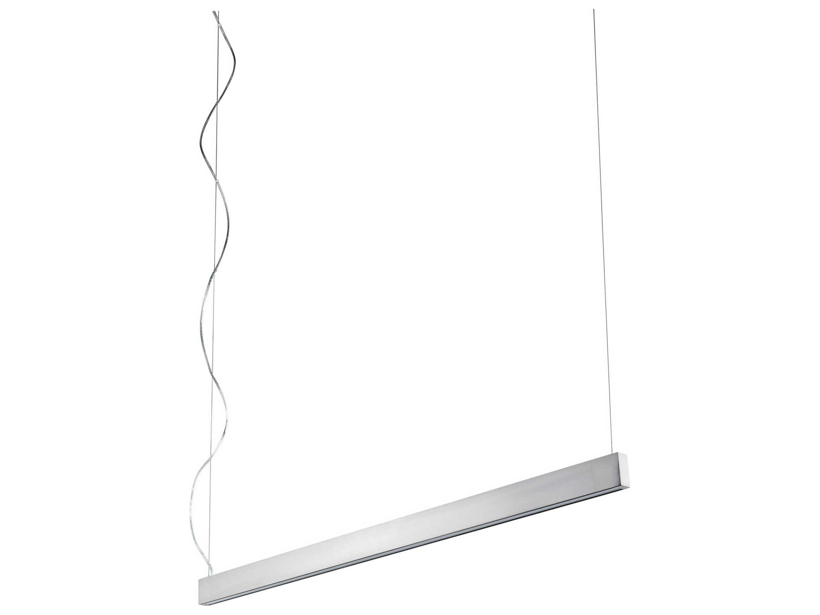 Oxygen by Quorum Zepp 2-Light Satin Nickel Linear Island Pendant
