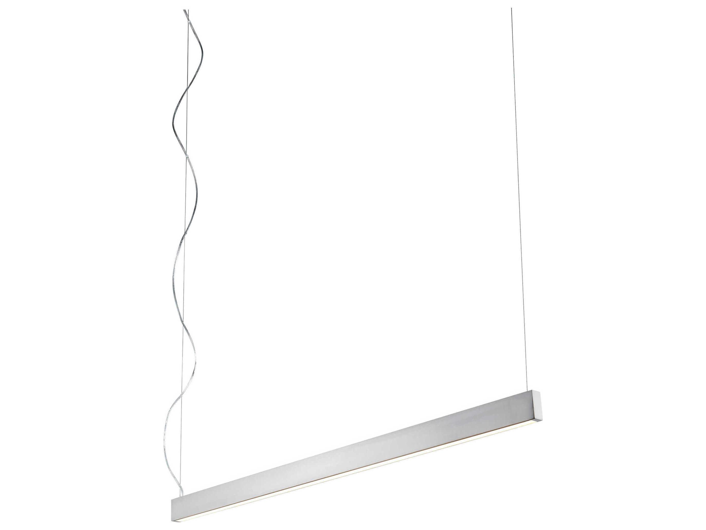Oxygen by Quorum Zepp 2-Light Satin Nickel Linear Island Pendant