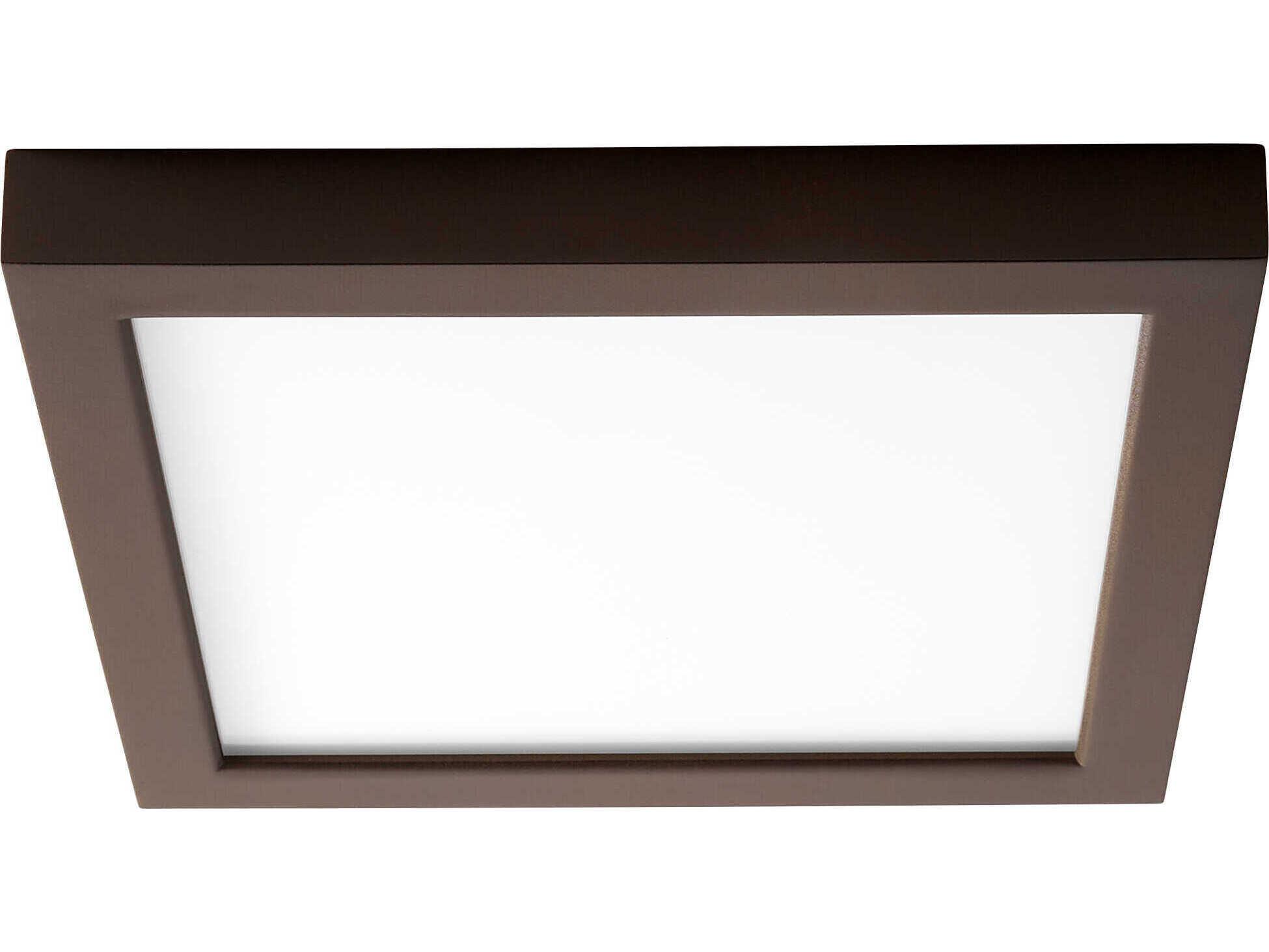 Oxygen by Quorum Altair 1-Light Oiled Bronze Flush Mount