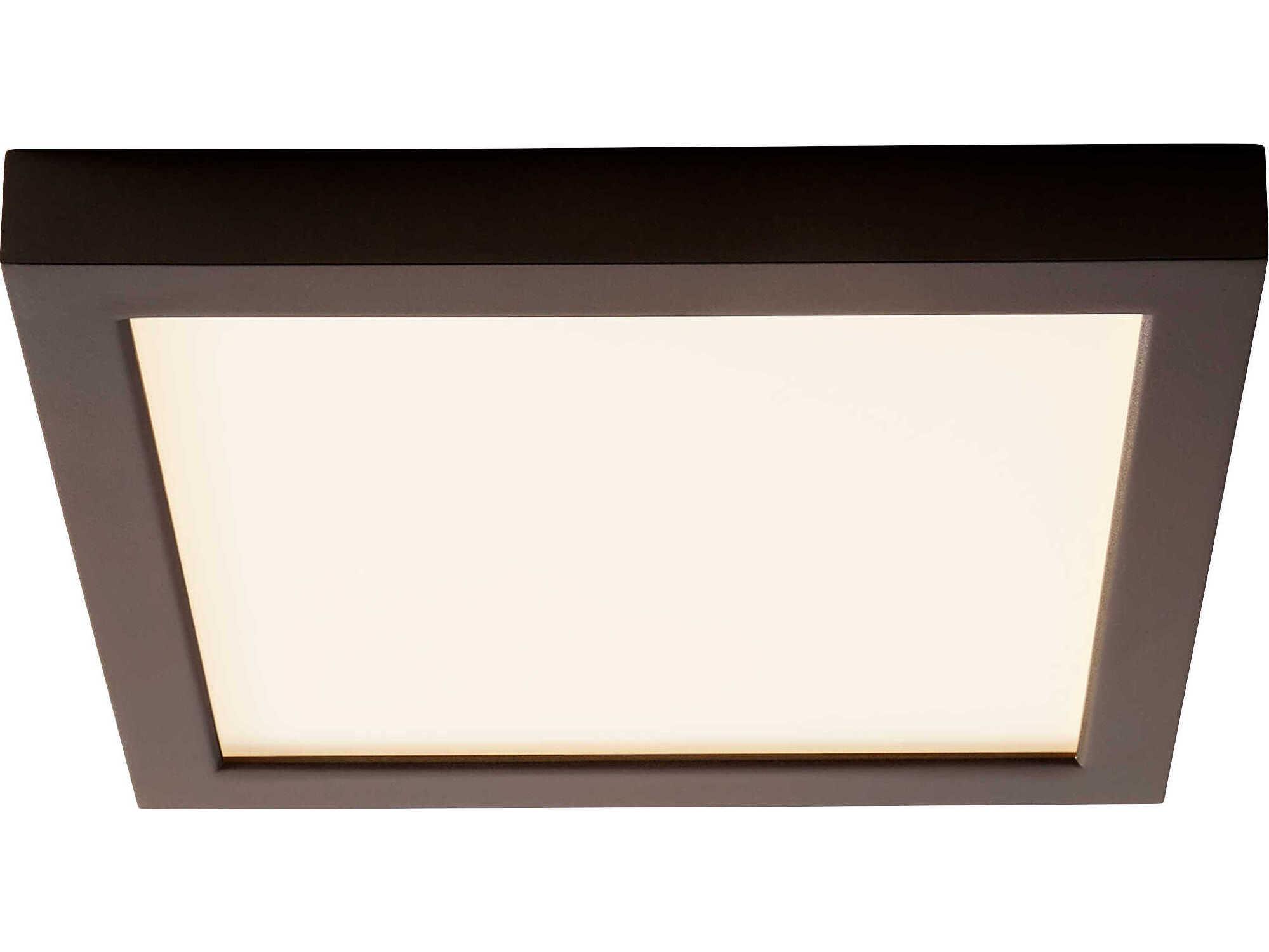 Oxygen by Quorum Altair 1-Light Oiled Bronze Flush Mount