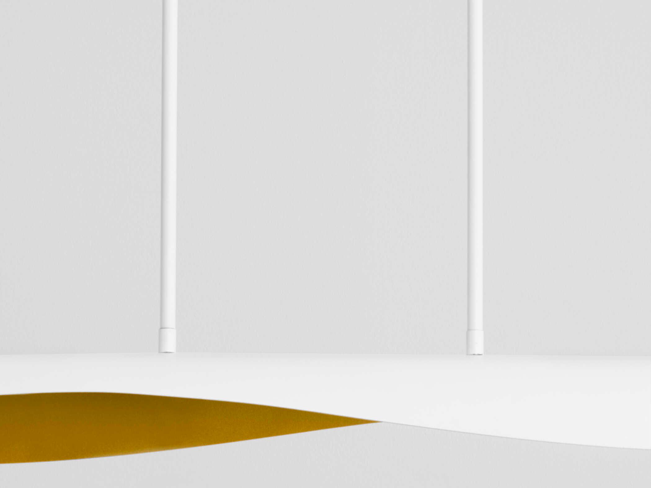 Oxygen by Quorum Pivot 1-Light White Aged Brass Linear Island Pendant