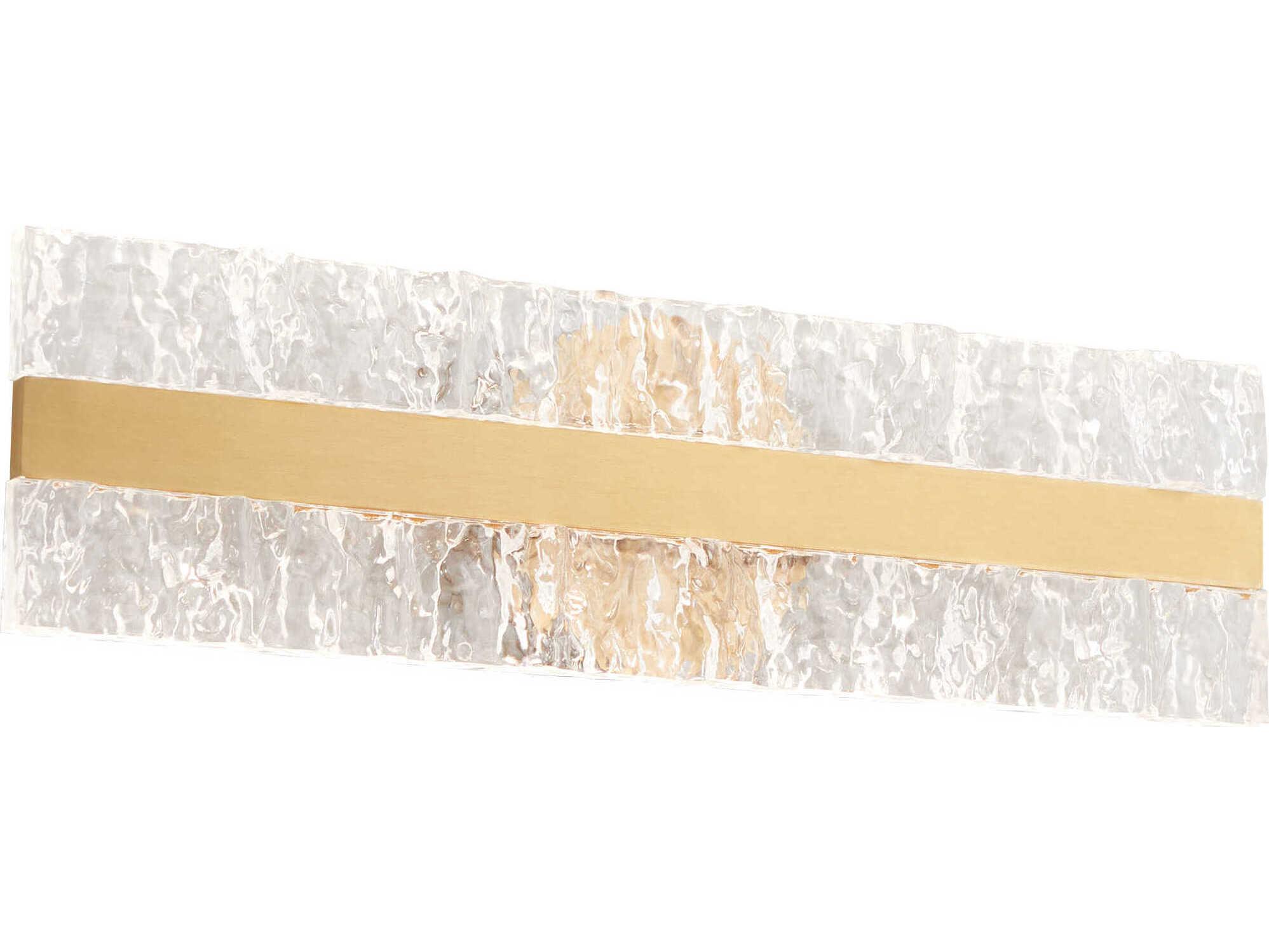 Oxygen by Quorum Landon 1-Light Aged Brass Wall Sconce