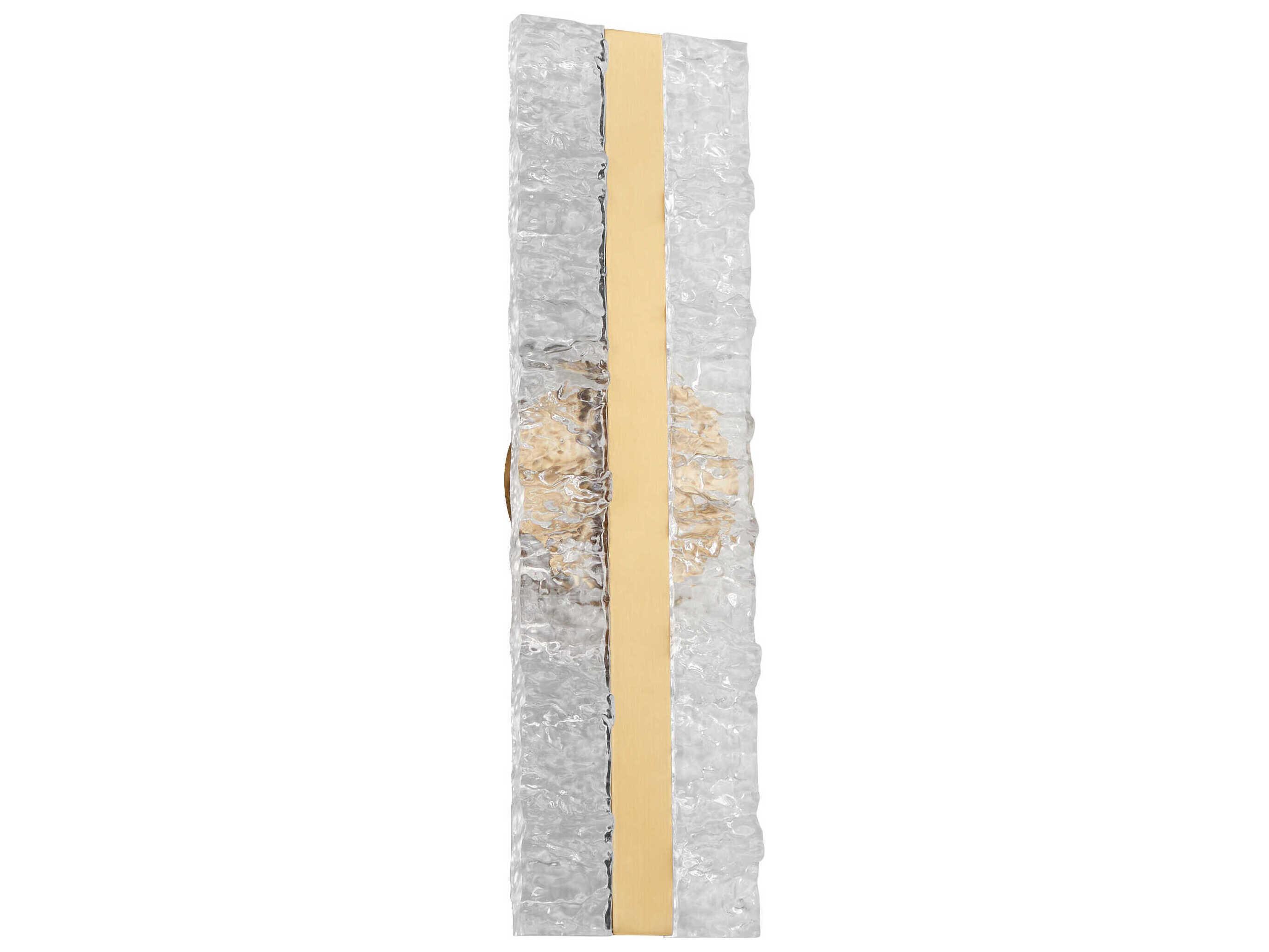 Oxygen by Quorum Landon 1-Light Aged Brass Wall Sconce