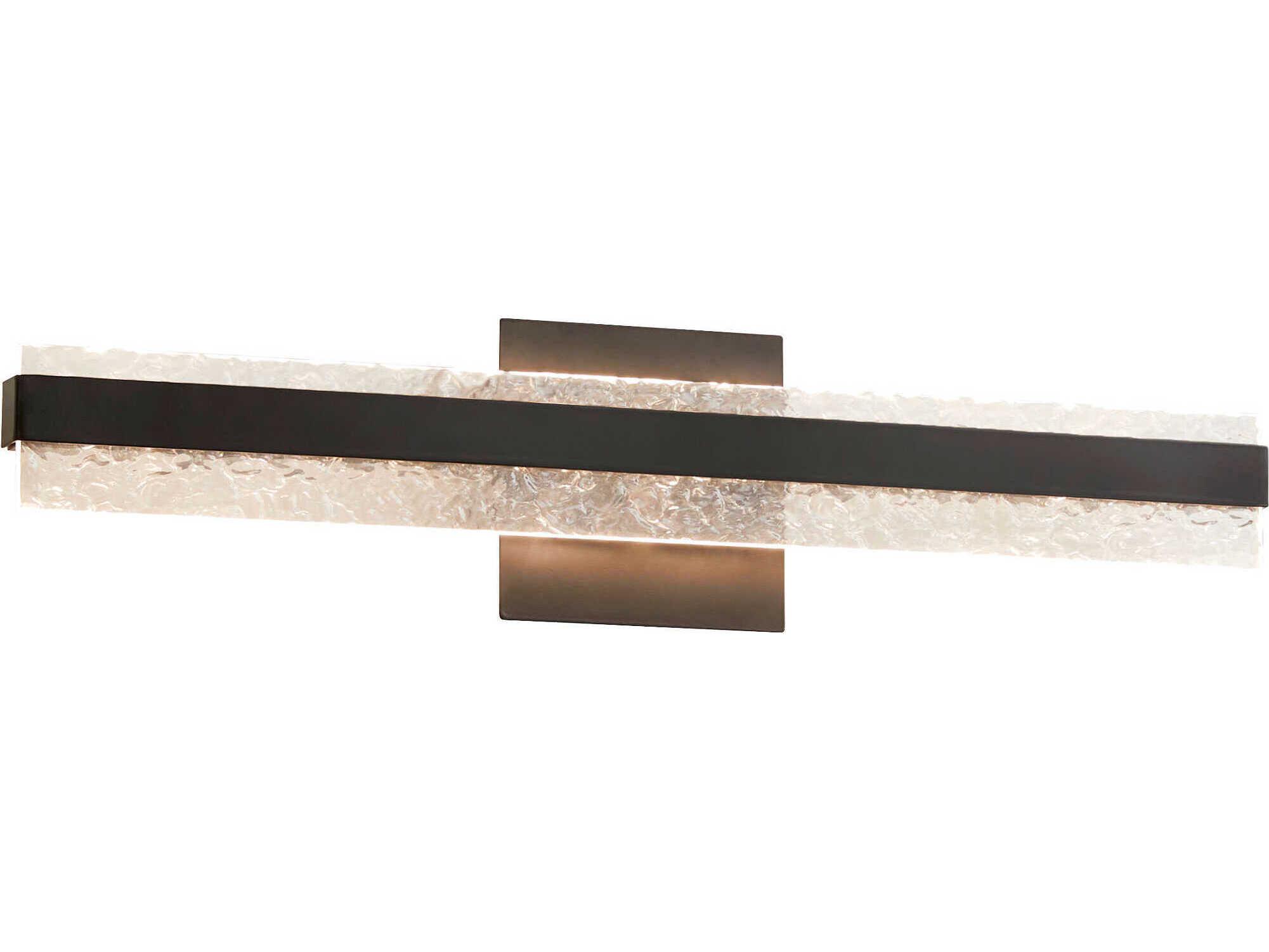 Oxygen by Quorum Antares 1-Light Black Vanity Light