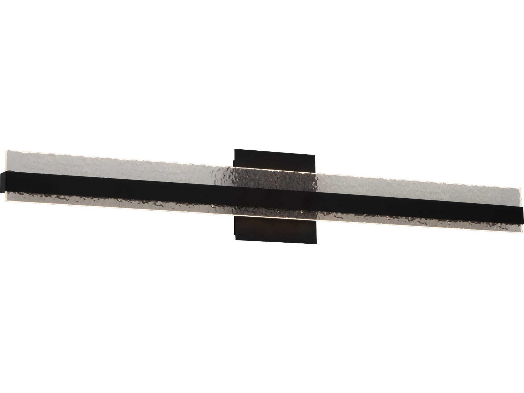 Oxygen by Quorum Antares 1-Light Black Vanity Light