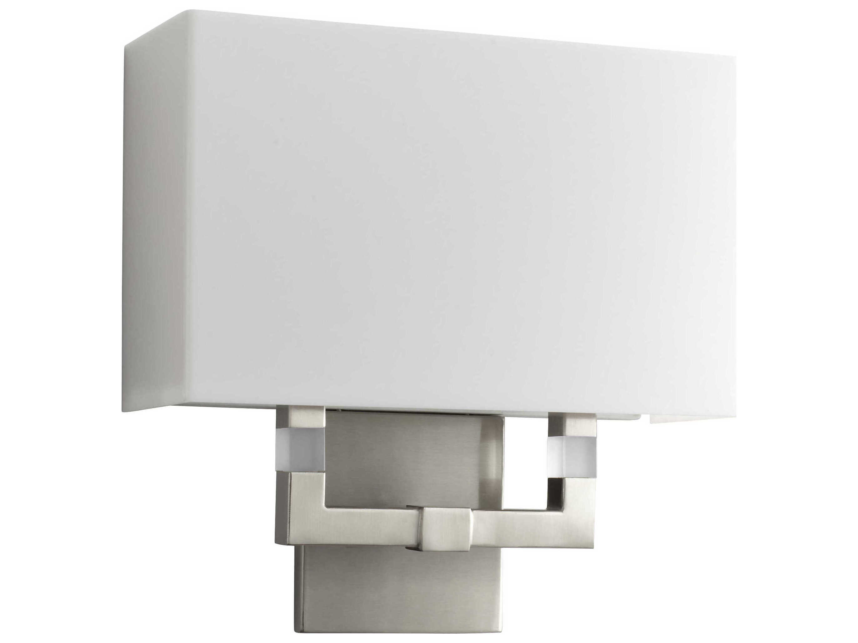 Oxygen by Quorum Chameleon 1-Light Satin Nickel Wall Sconce