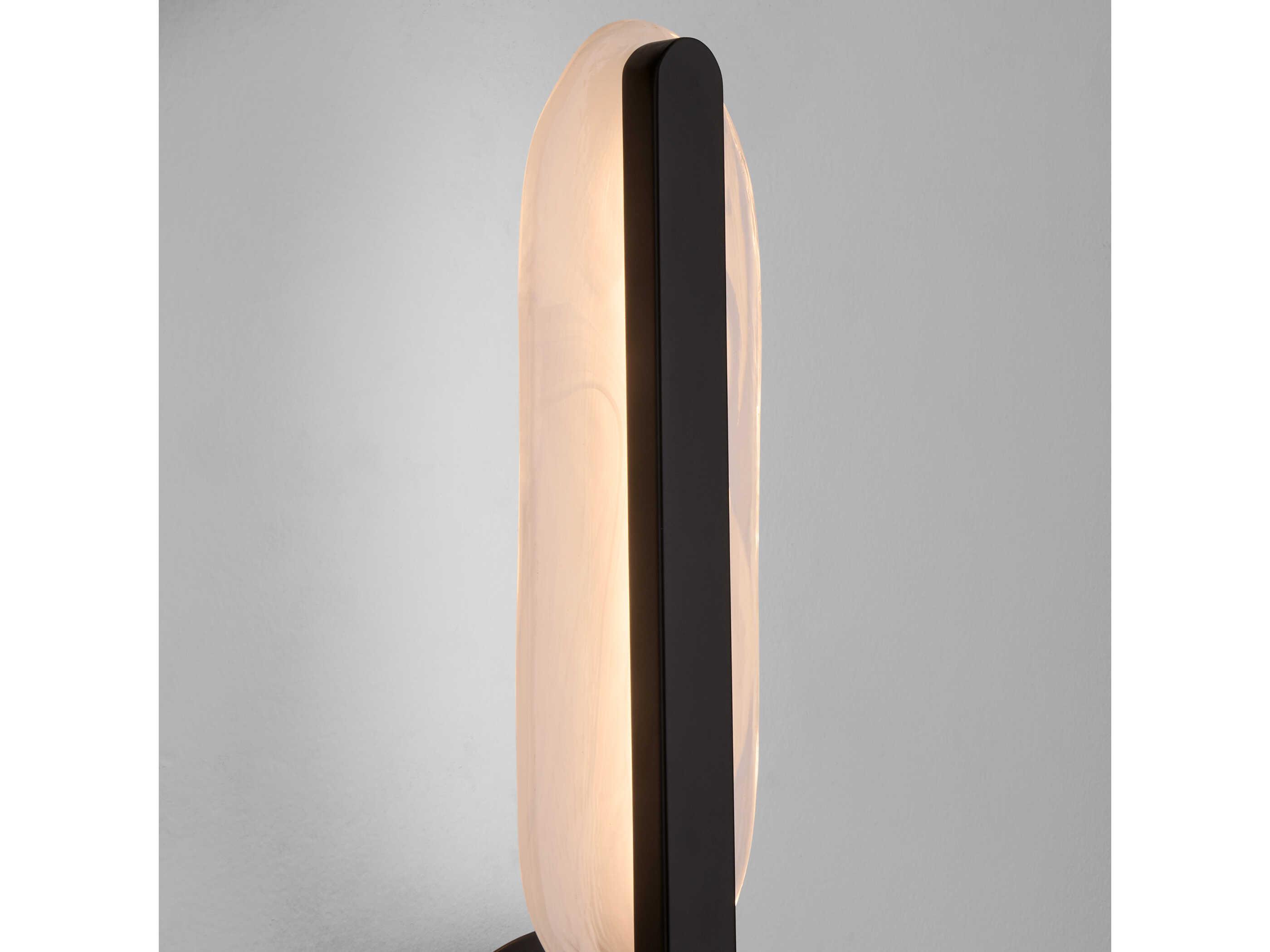Oxygen by Quorum Avian 2-Light Black Vanity Light