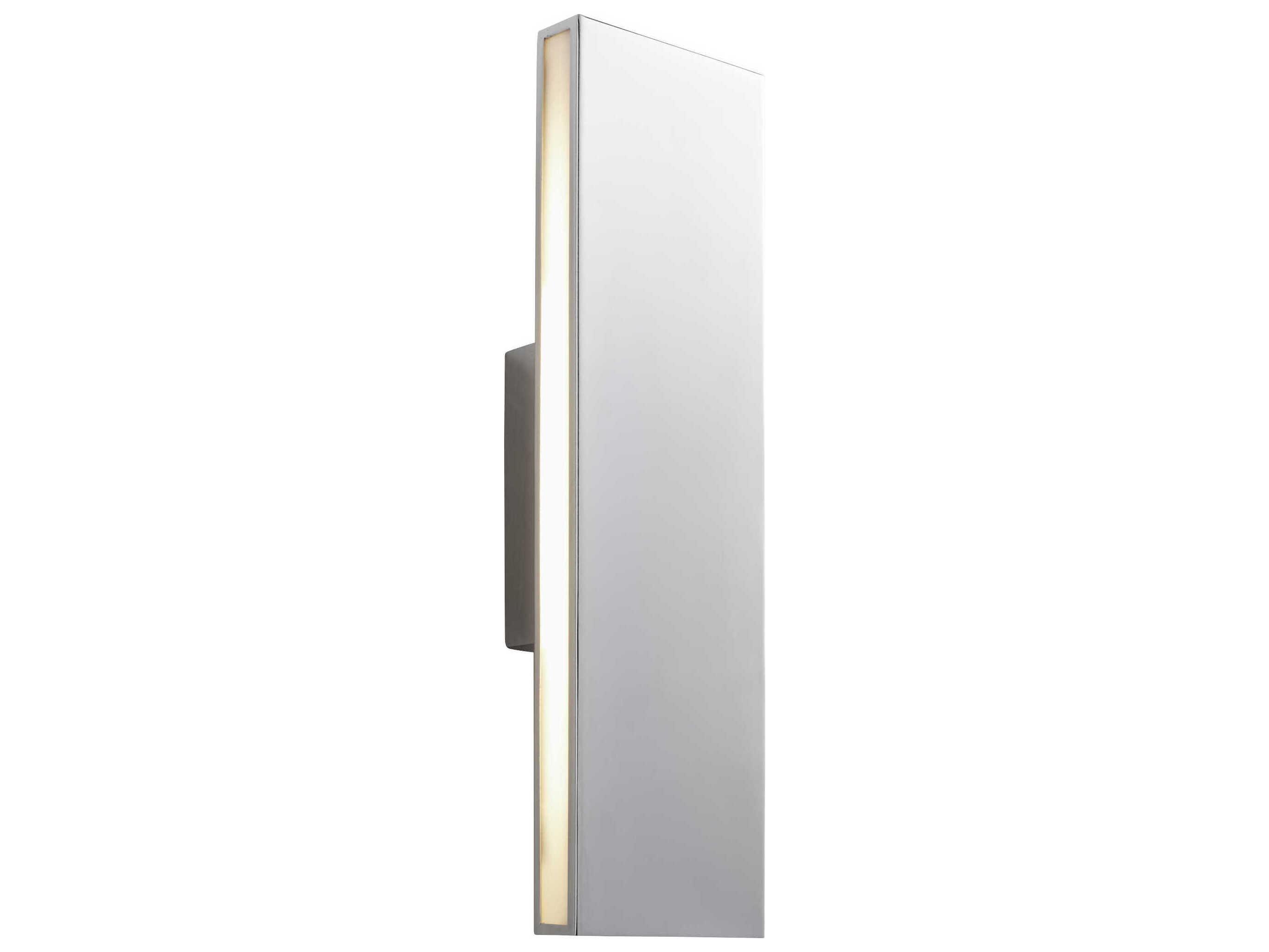 Oxygen by Quorum Profile 2-Light Polished Chrome Wall Sconce