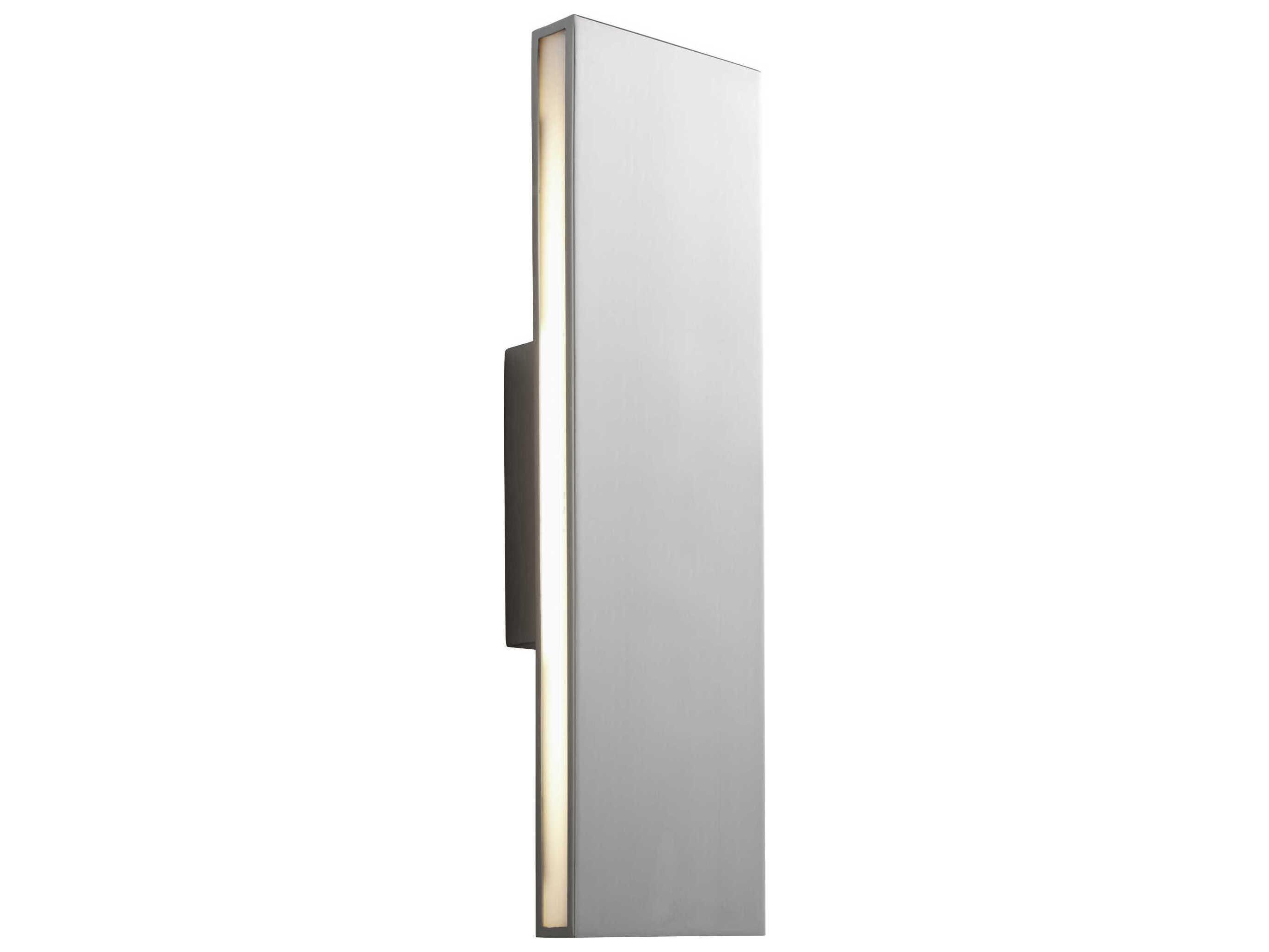 Oxygen by Quorum Profile 2-Light Satin Nickel Wall Sconce