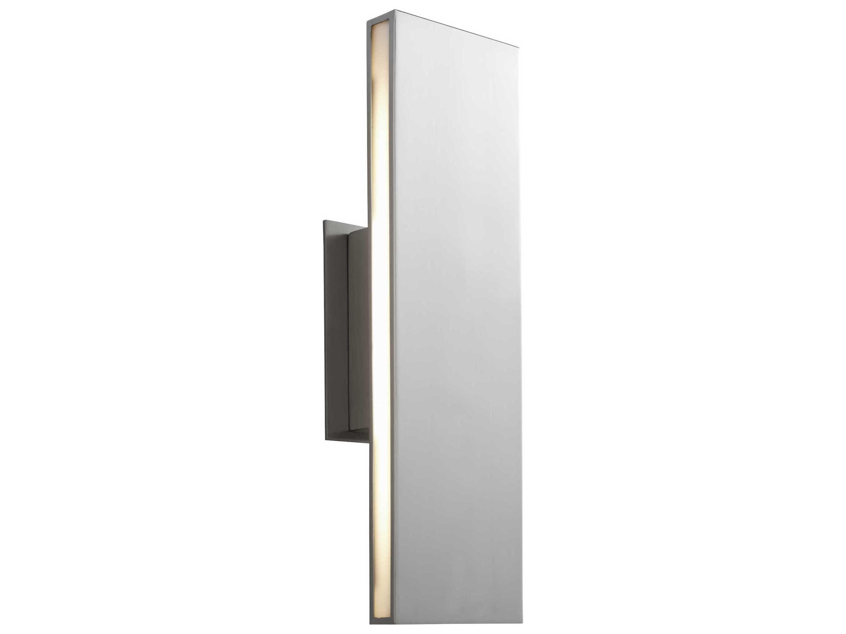 Oxygen by Quorum Profile 2-Light Satin Nickel Wall Sconce