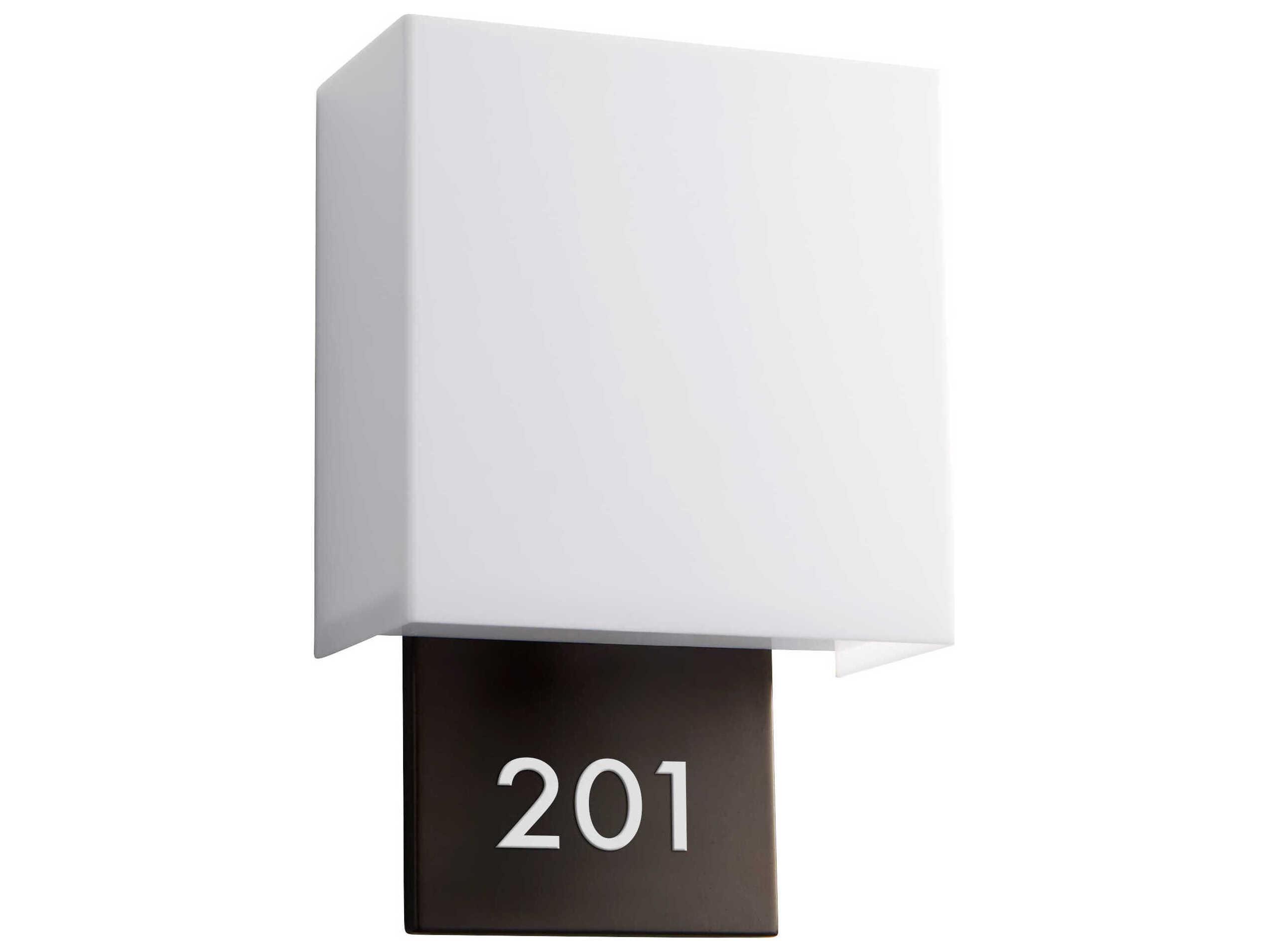 Oxygen by Quorum Chameleon 1-Light Oiled Bronze Wall Sconce