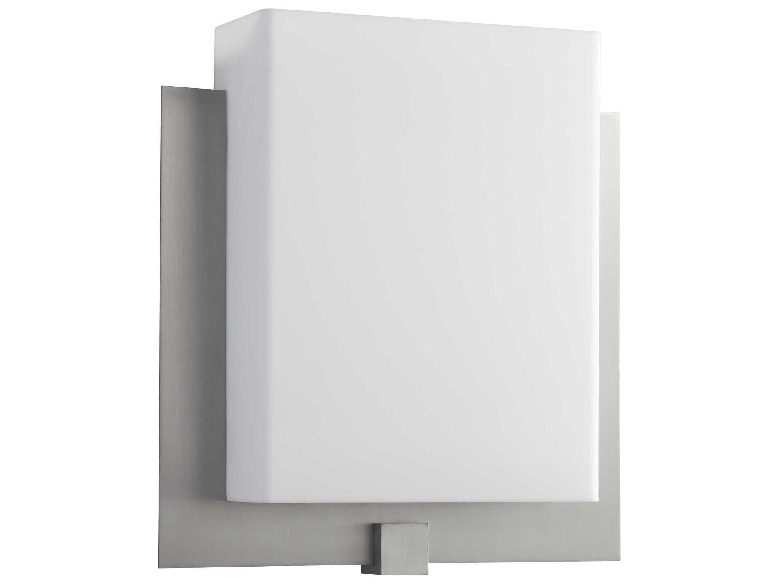 Oxygen by Quorum Pathways 1-Light Satin Nickel Wall Sconce