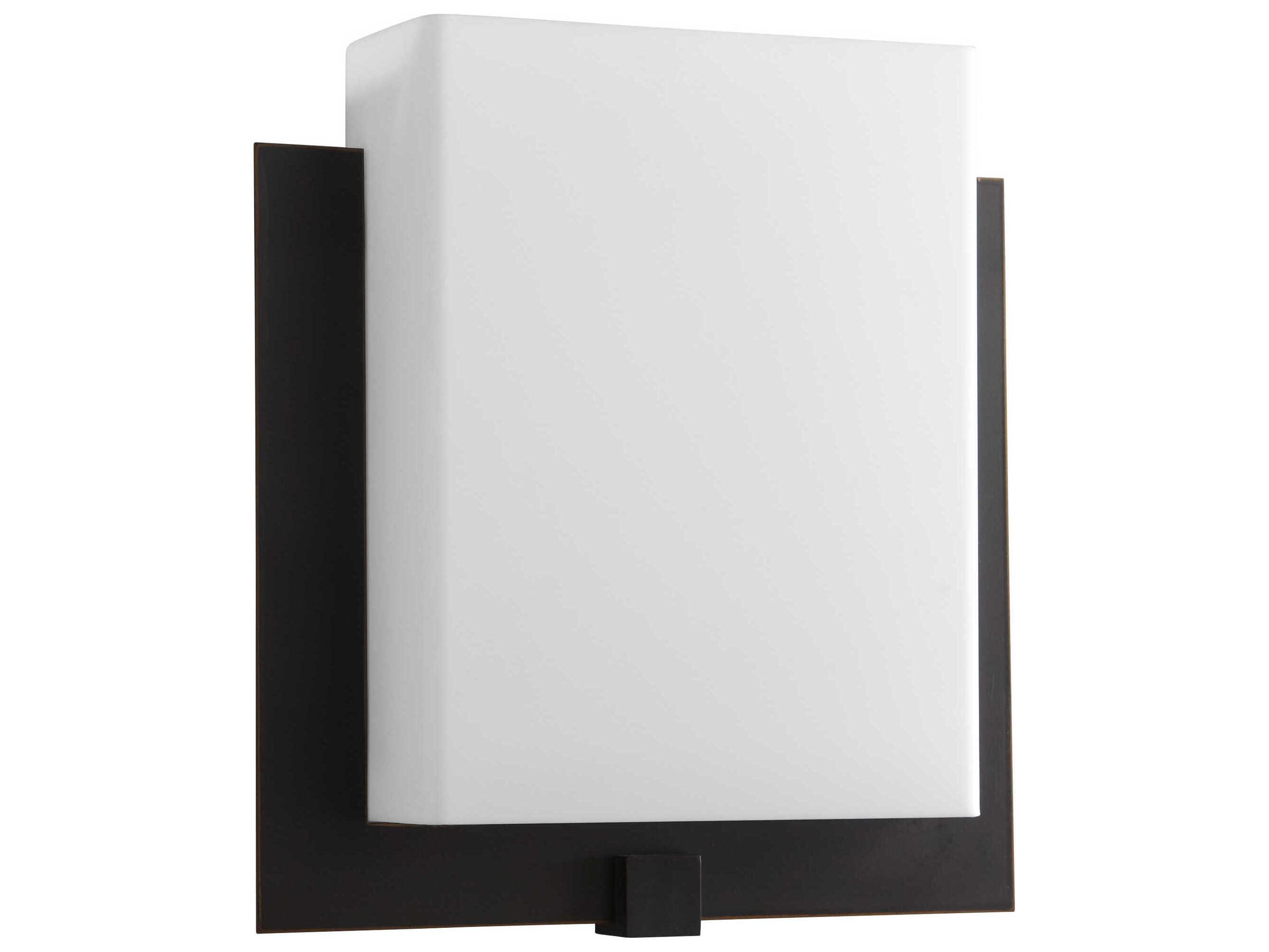 Oxygen by Quorum Pathways 1-Light Old World Black Wall Sconce