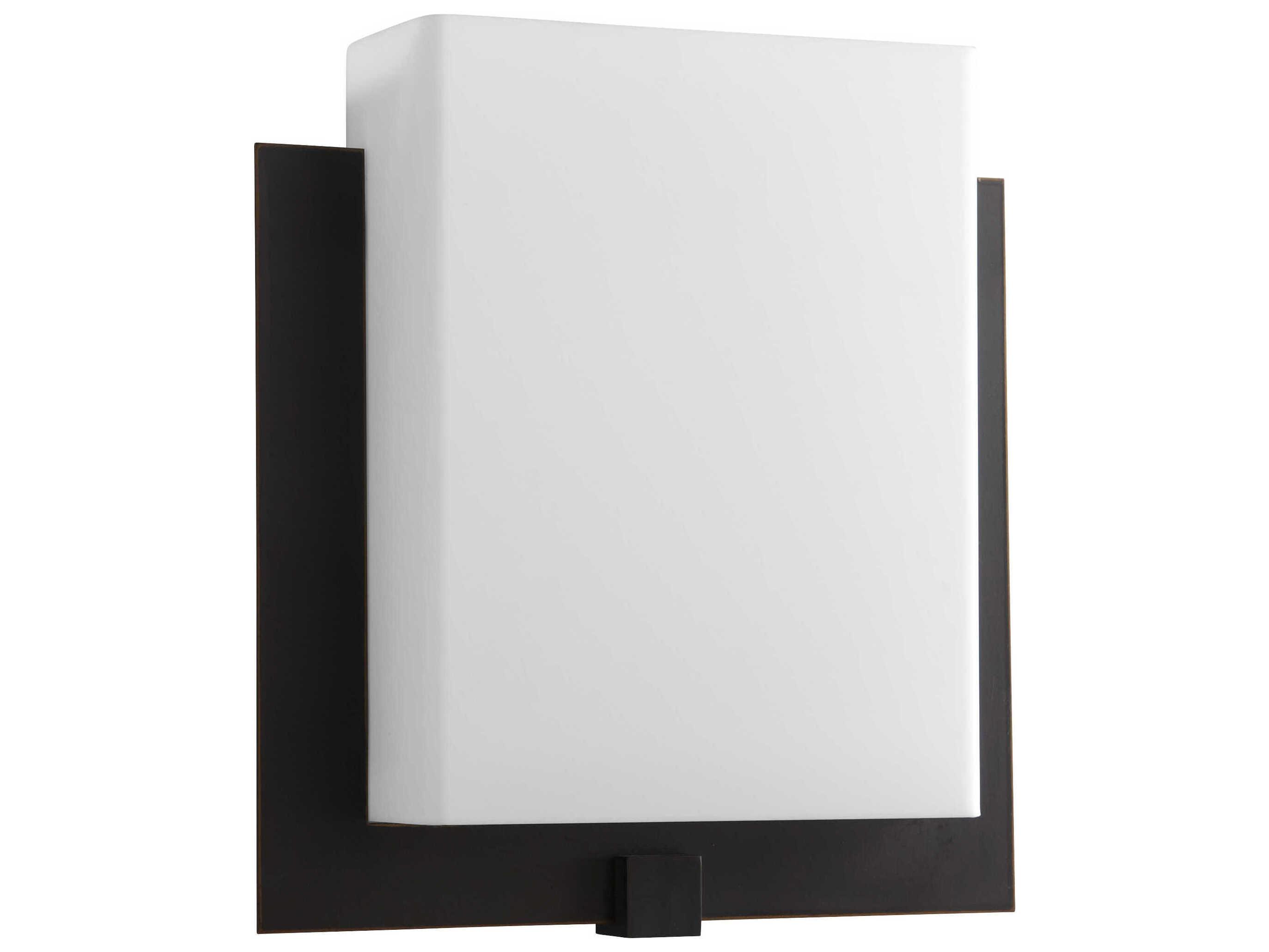 Oxygen by Quorum Pathways 1-Light Old World Black Wall Sconce