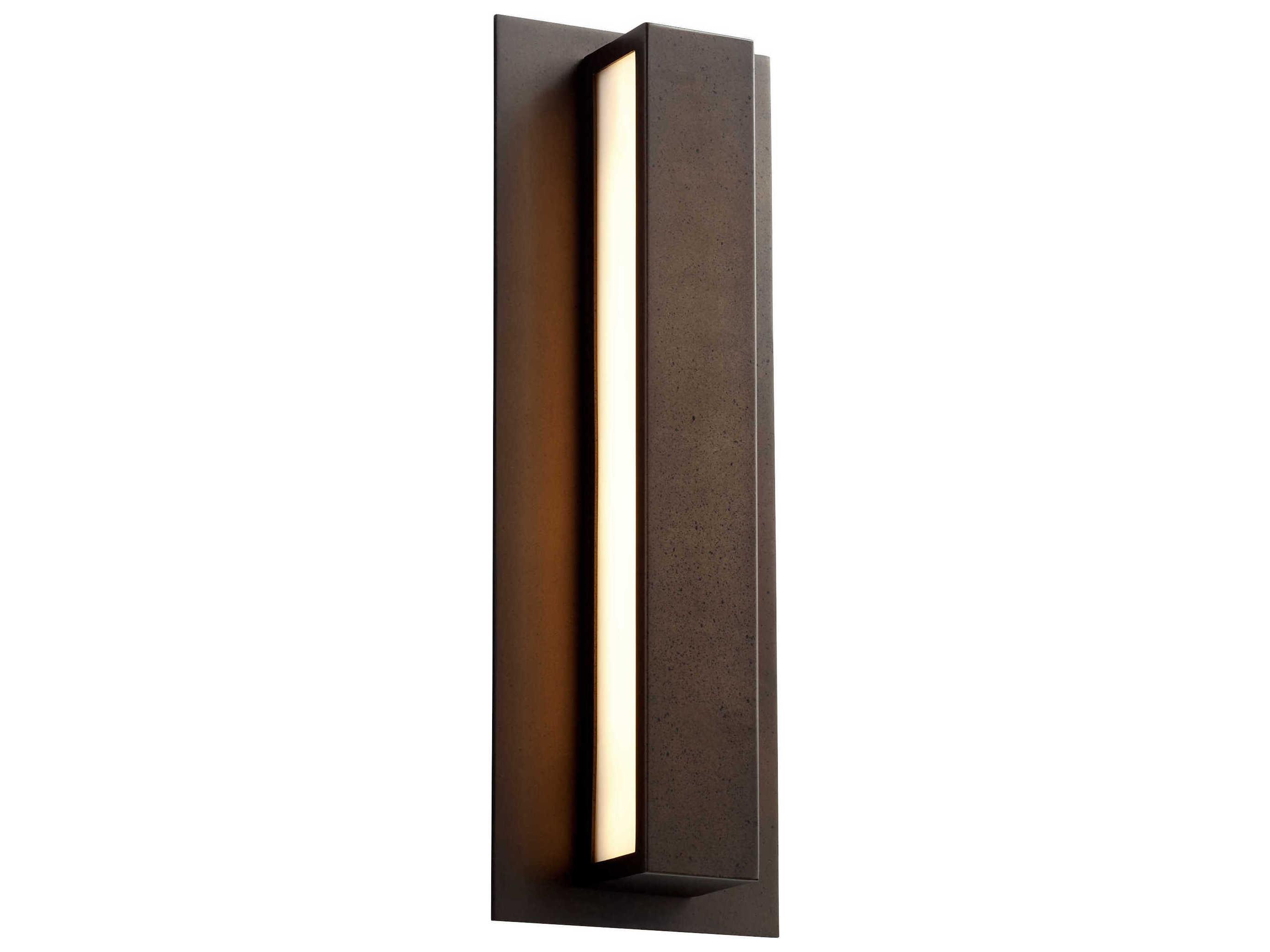 Oxygen by Quorum Alcor 1-Light Oiled Bronze Vanity Light