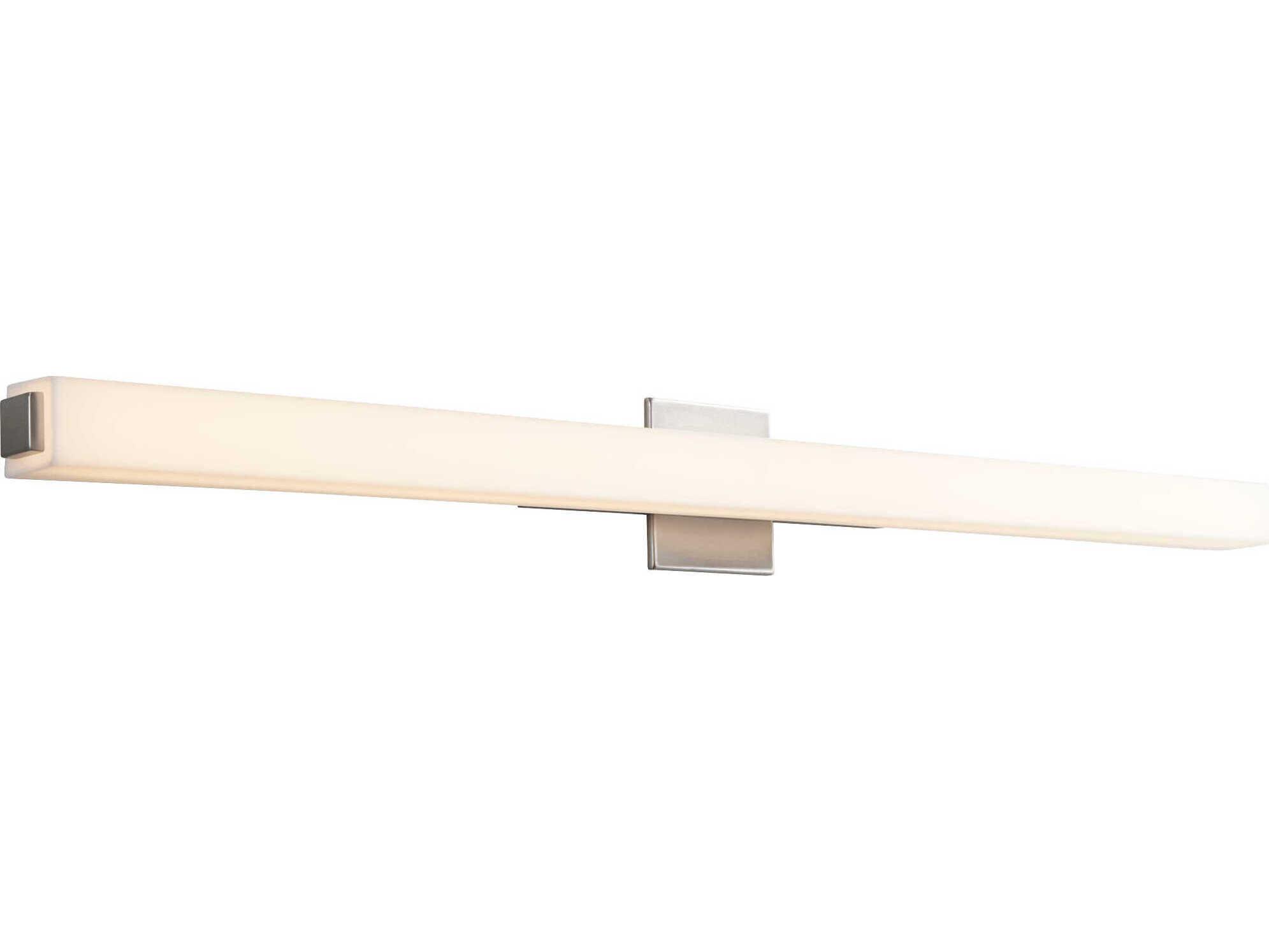 Oxygen by Quorum Adelphi 2-Light Satin Nickel Vanity Light