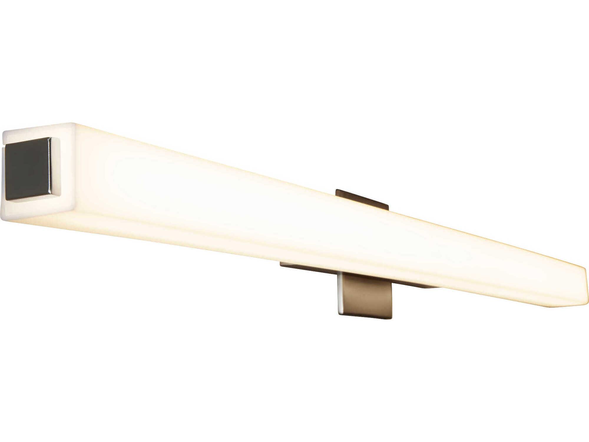 Oxygen by Quorum Adelphi 2-Light Satin Nickel Vanity Light