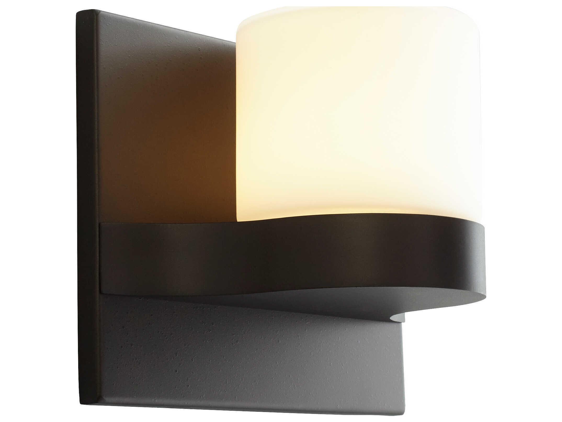 Oxygen by Quorum Olio 1-Light Oiled Bronze Wall Sconce