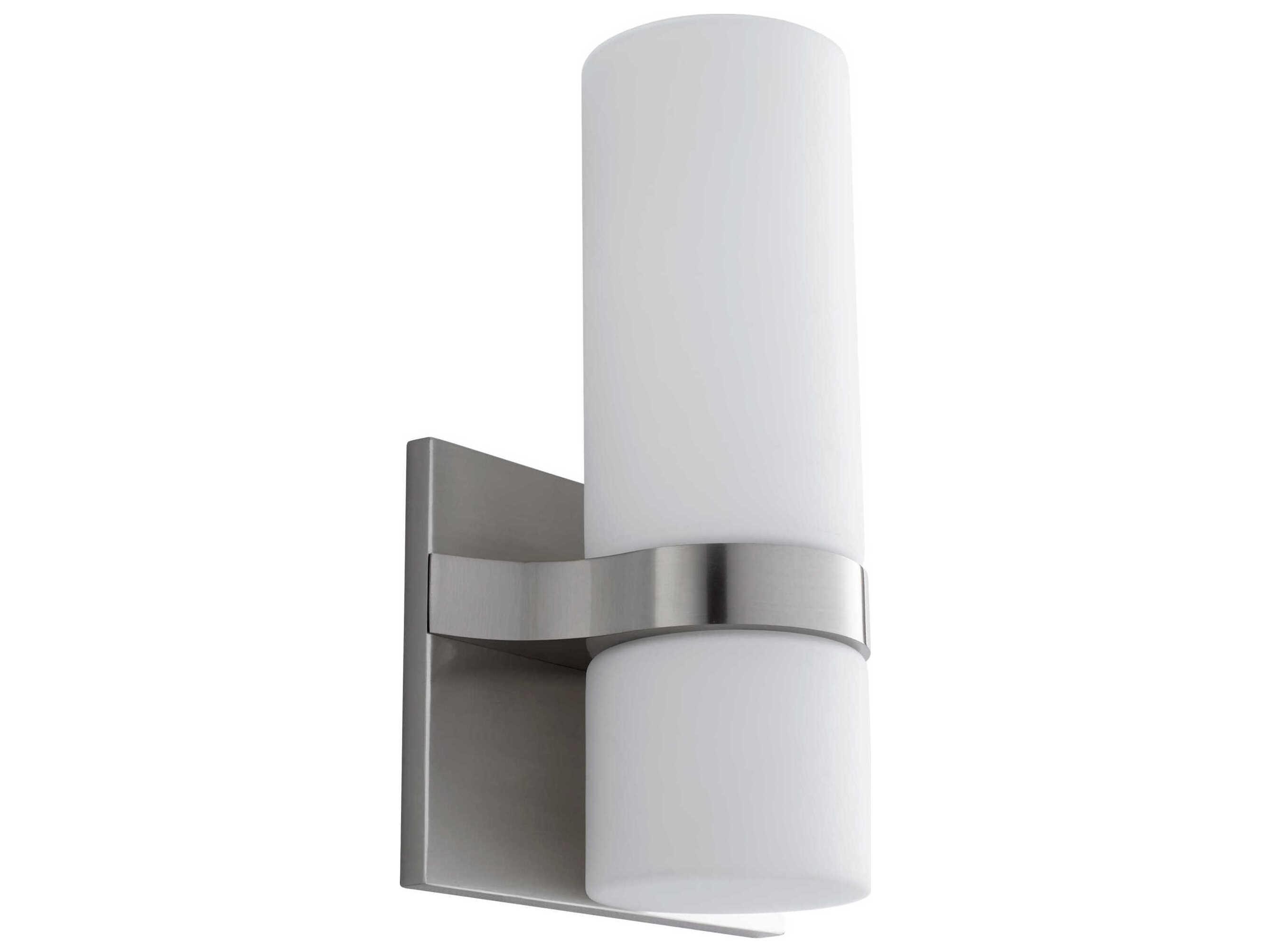 Oxygen by Quorum Olio 2-Light Satin Nickel Wall Sconce