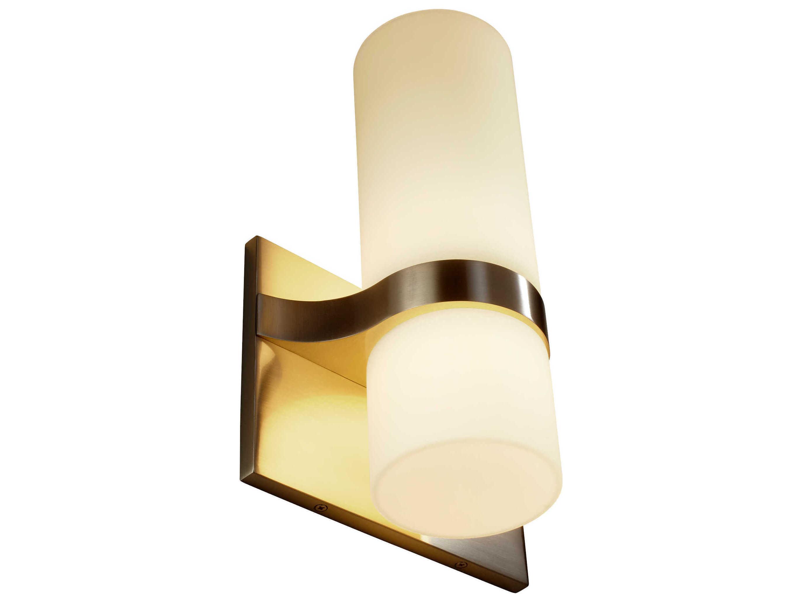 Oxygen by Quorum Olio 2-Light Satin Nickel Wall Sconce