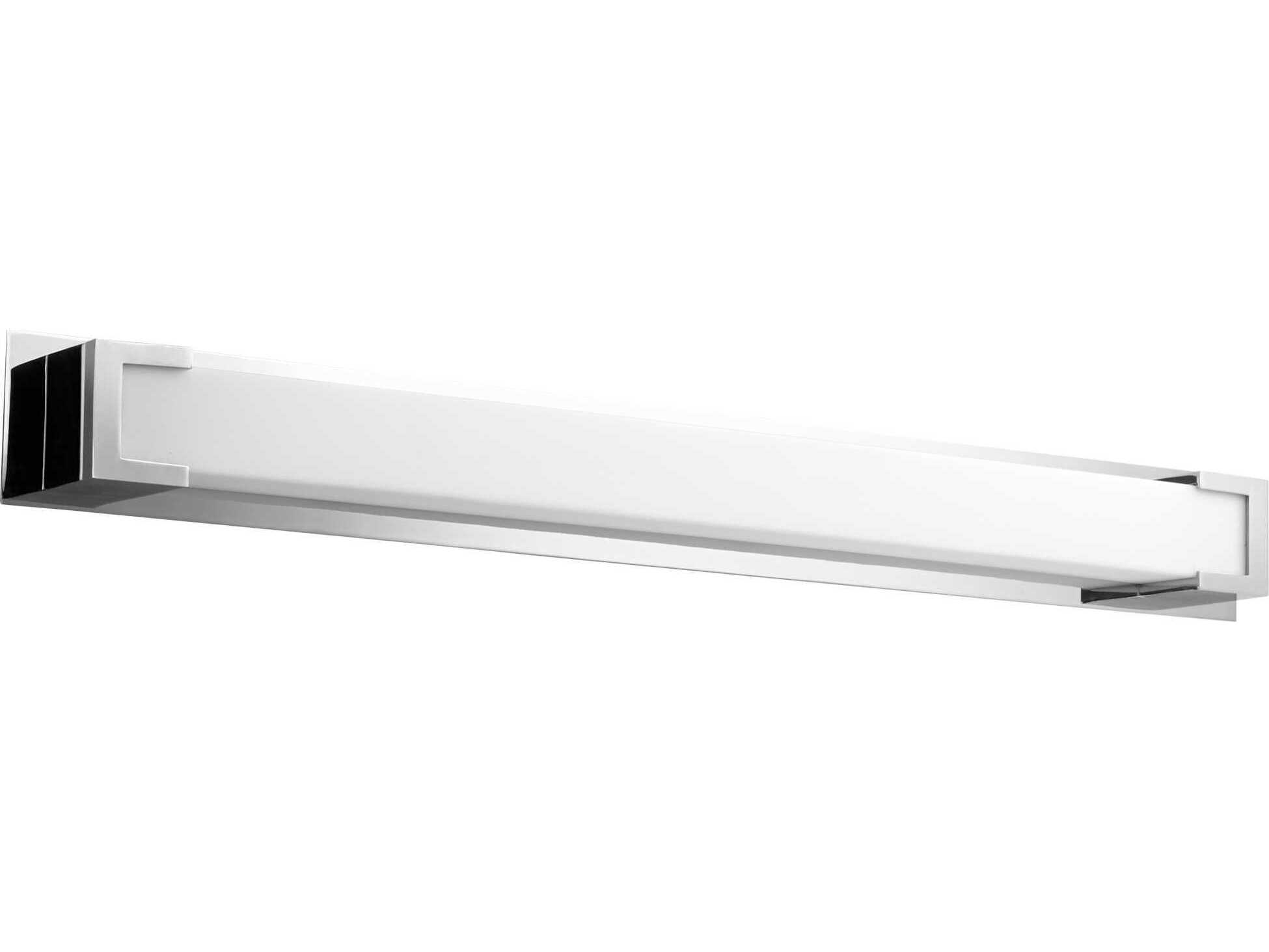 Oxygen by Quorum Orion 1-Light Polished Chrome Vanity Light