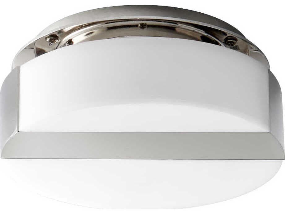 Oxygen by Quorum Aurora 1-Light Polished Nickel Wall Sconce