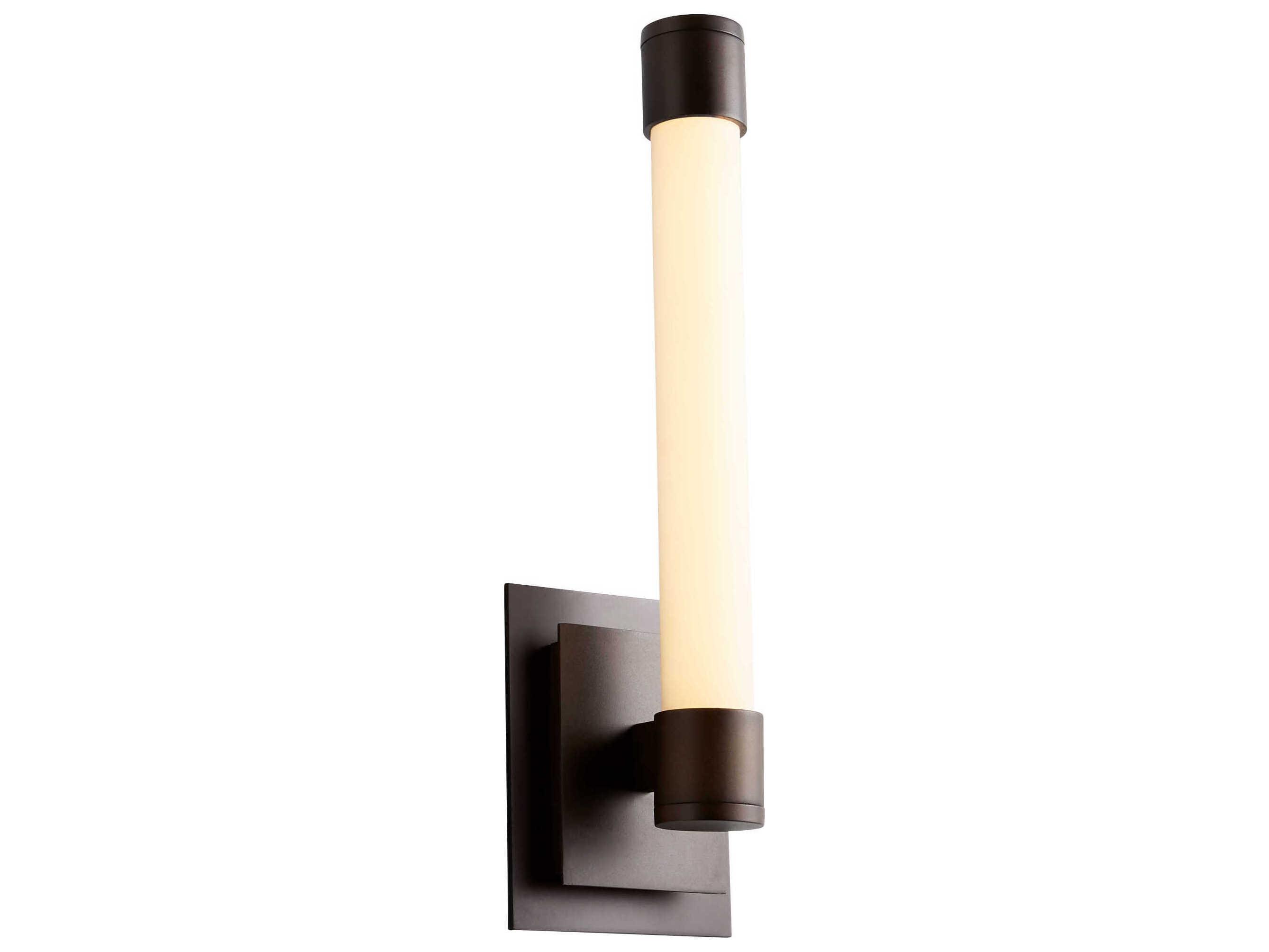 Oxygen by Quorum Zenith-II 1-Light Oiled Bronze Wall Sconce