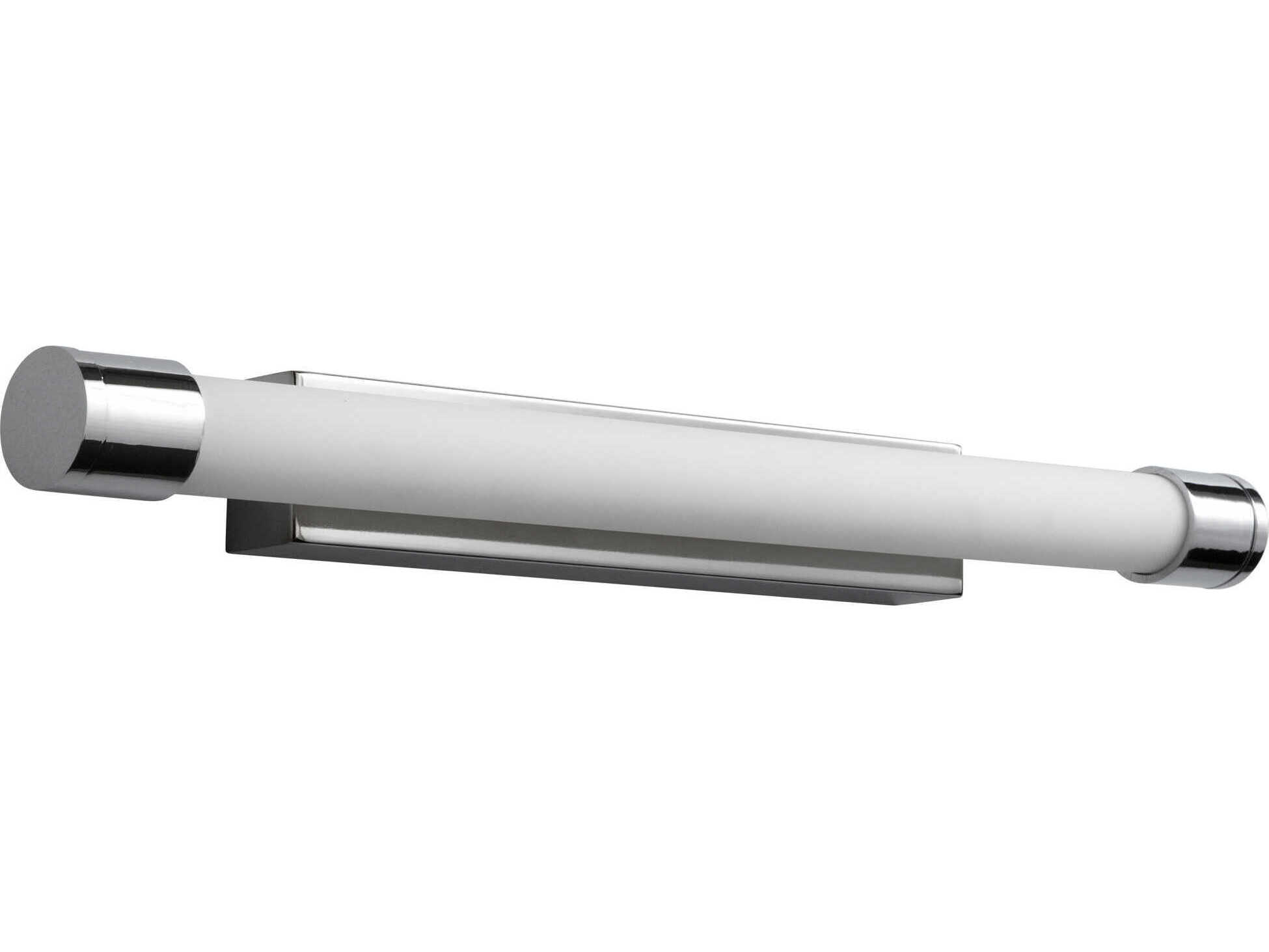 Oxygen by Quorum Zenith-II 1-Light Polished Chrome Vanity Light