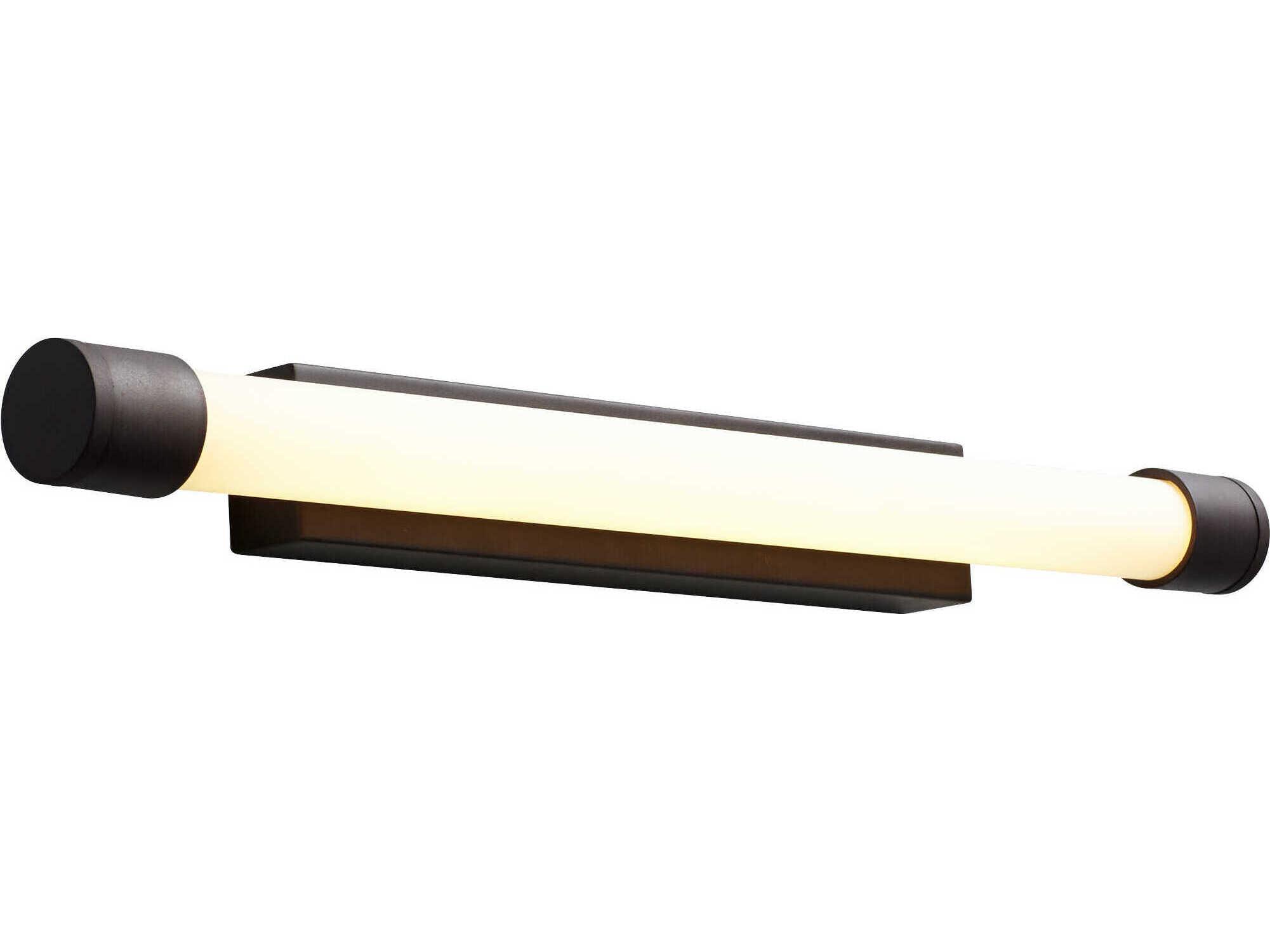 Oxygen by Quorum Zenith-II 1-Light Oiled Bronze Vanity Light