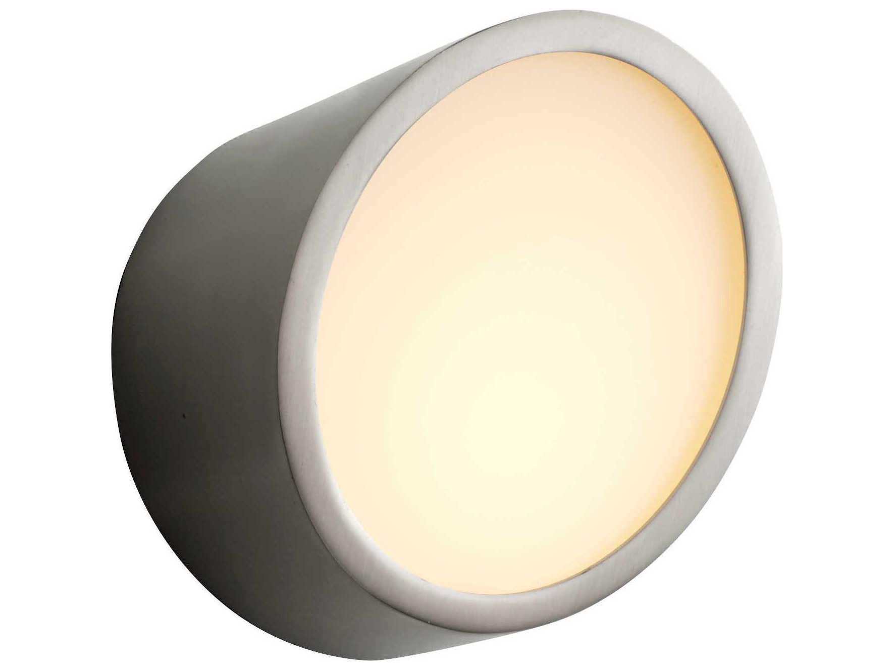 Oxygen by Quorum Zeepers 1-Light Satin Nickel Wall Sconce