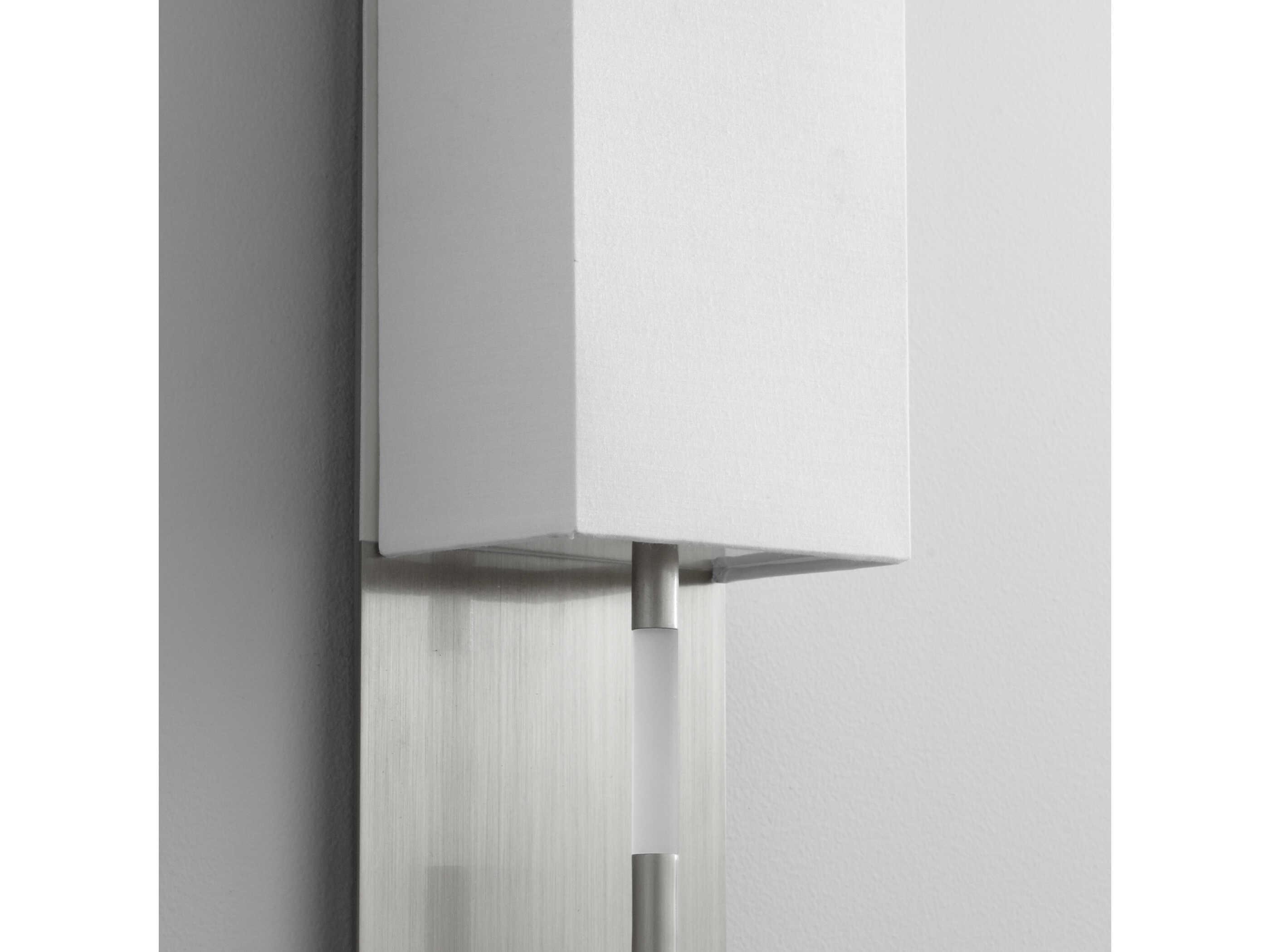 Oxygen by Quorum Epoch 1-Light Satin Nickel Wall Sconce