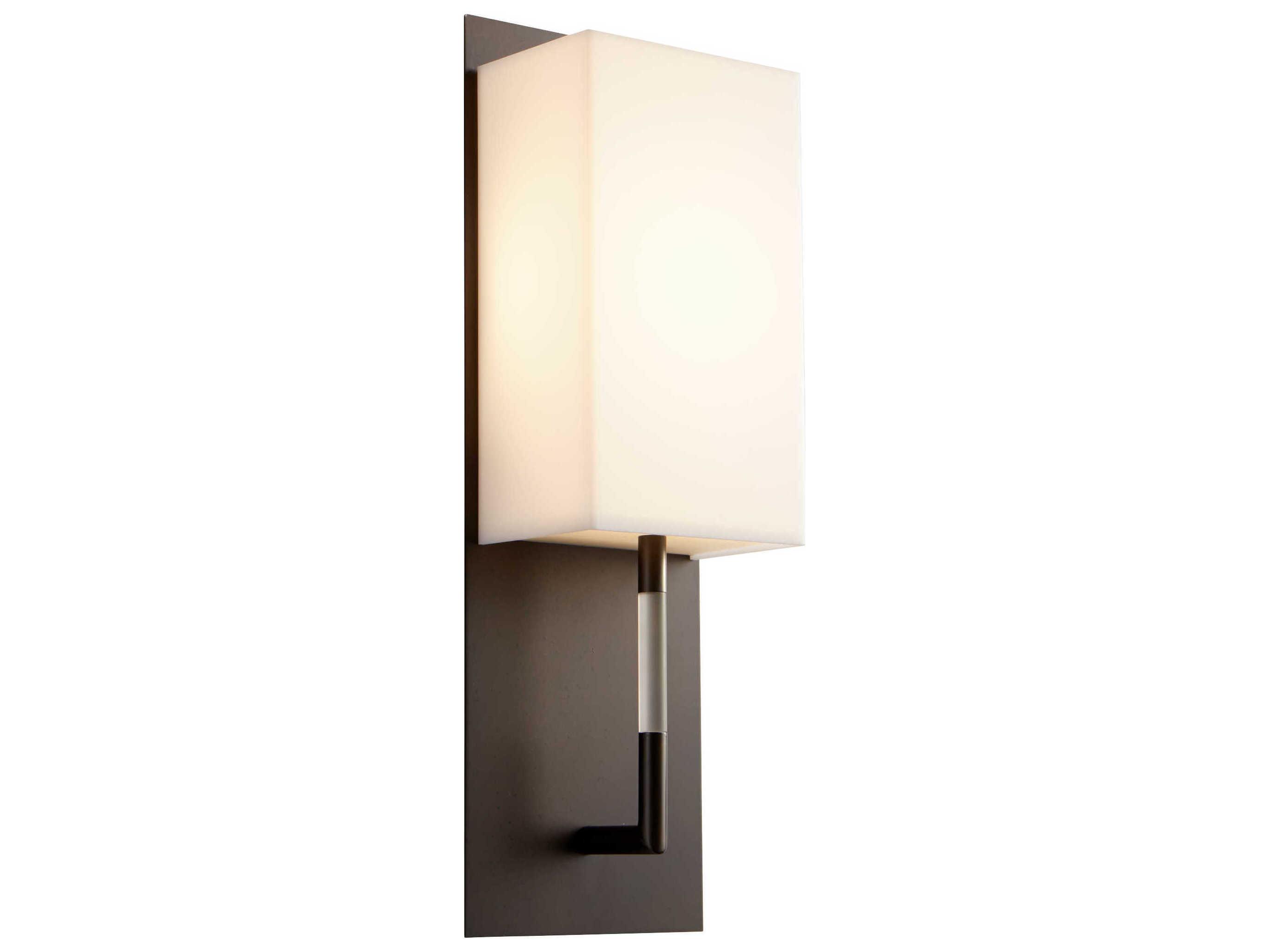 Oxygen by Quorum Epoch 1-Light Oiled Bronze Wall Sconce