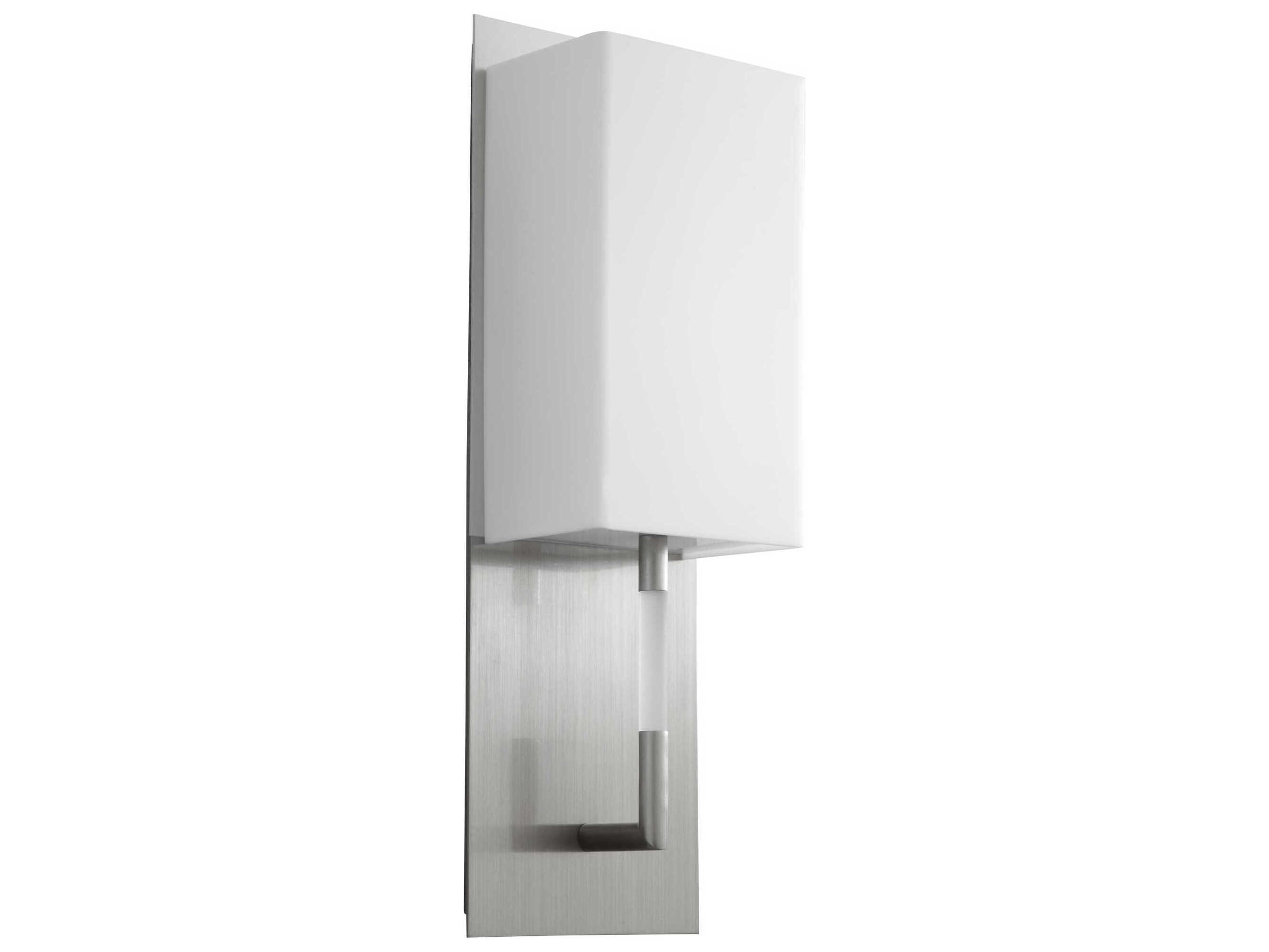 Oxygen by Quorum Epoch Satin Nickel Wall Sconce