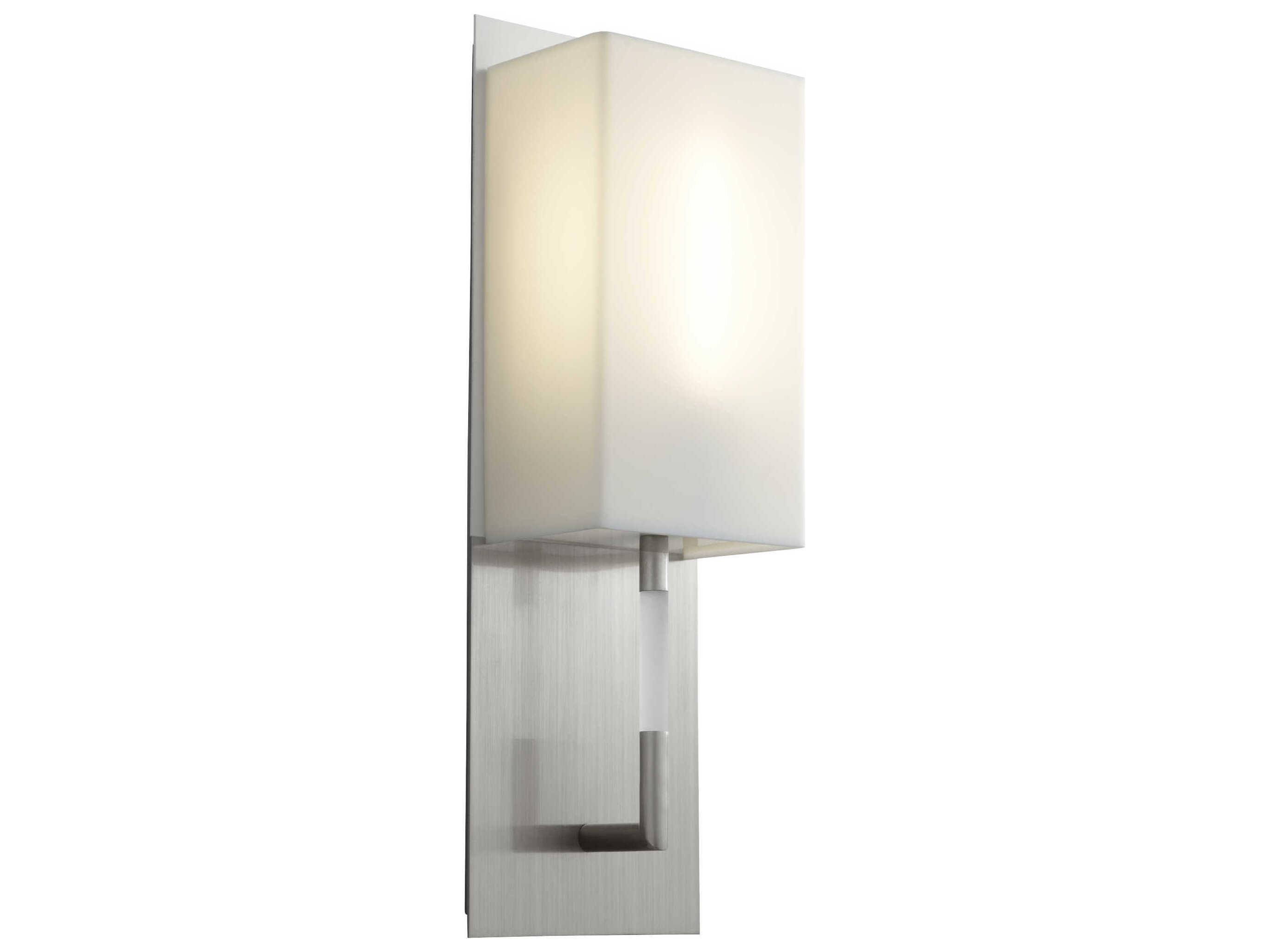 Oxygen by Quorum Epoch Satin Nickel Wall Sconce