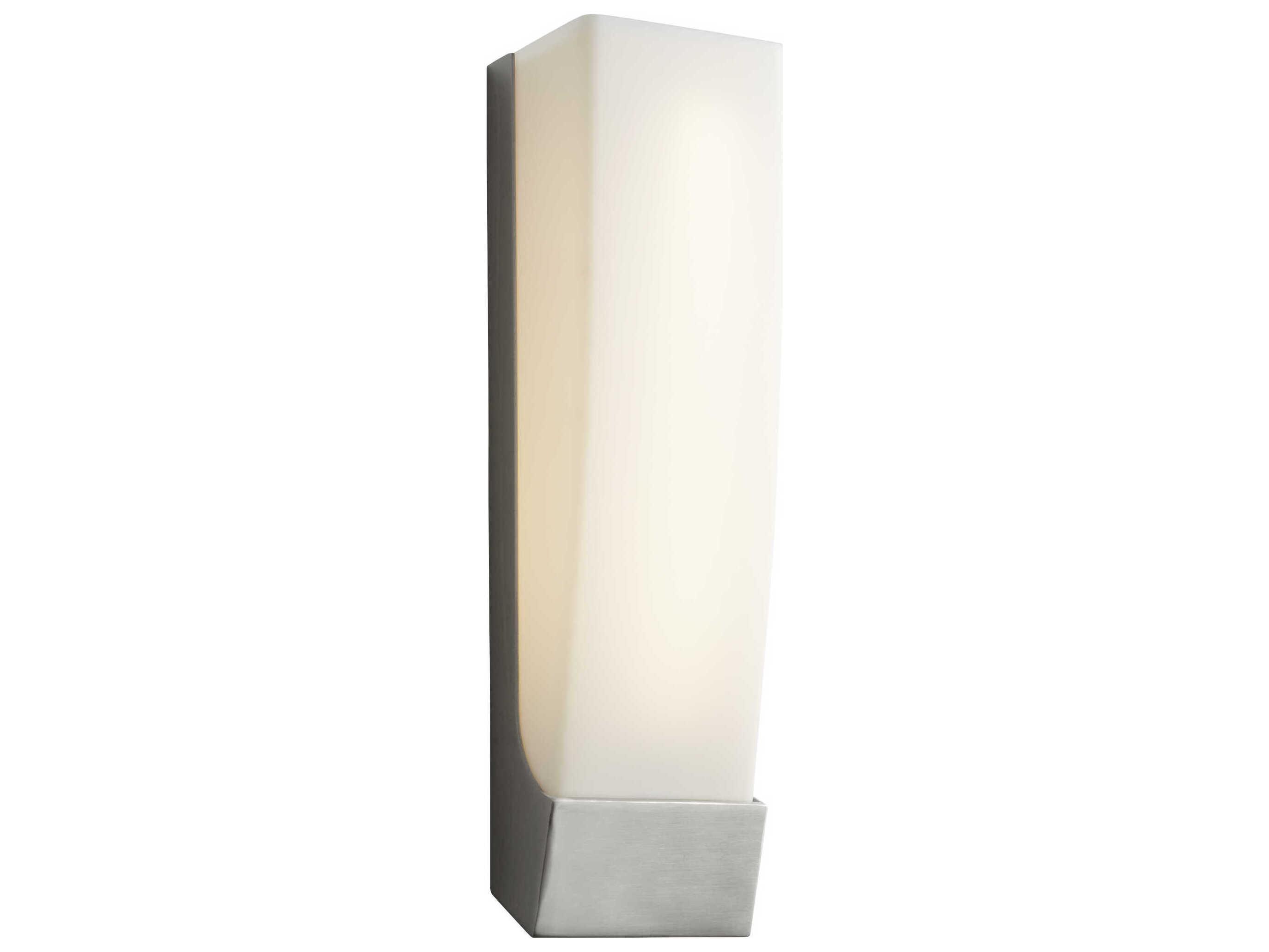 Oxygen by Quorum Apollo 1-Light Satin Nickel Wall Sconce