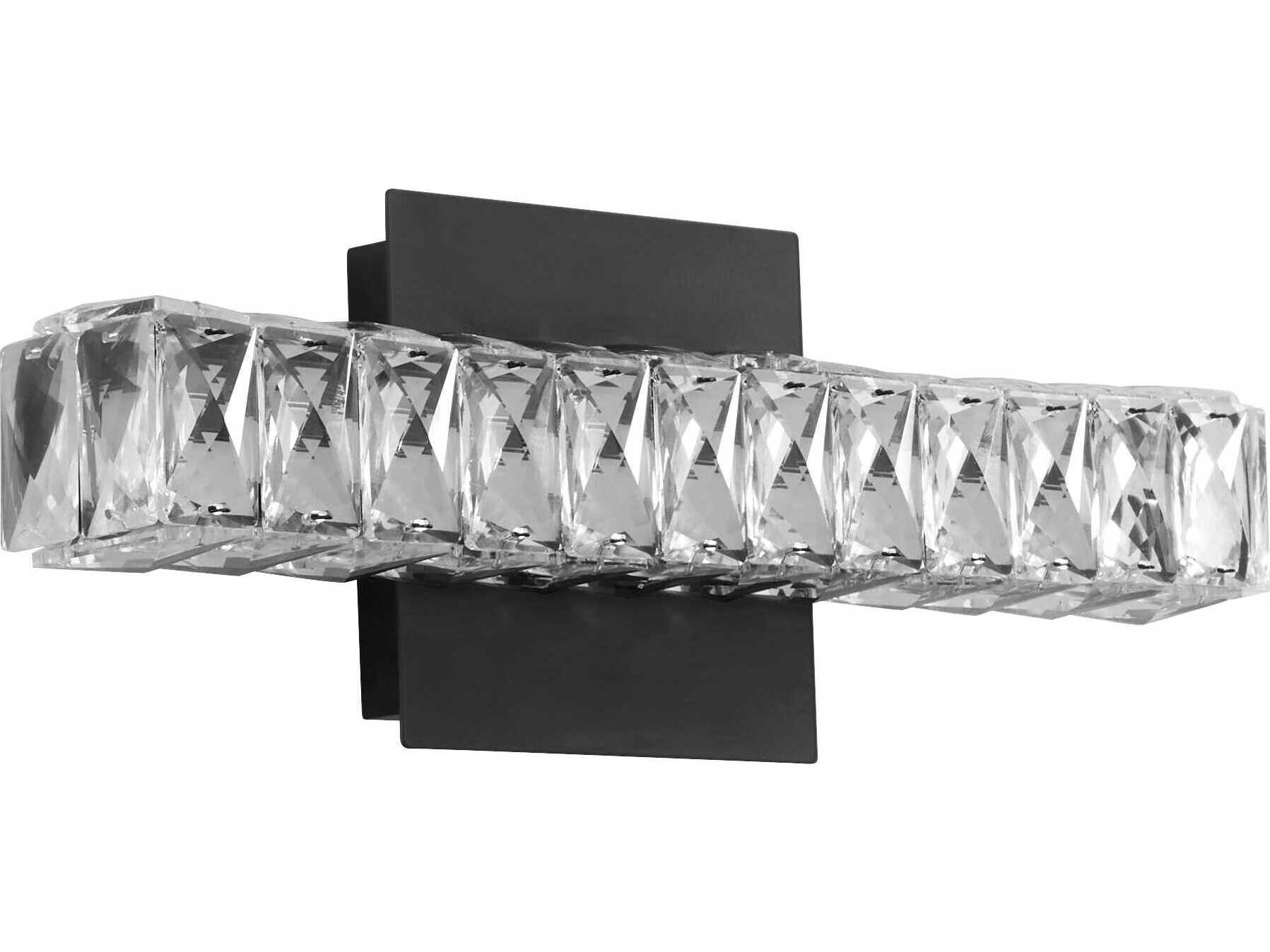 Oxygen by Quorum Elan 1-Light Black Wall Sconce