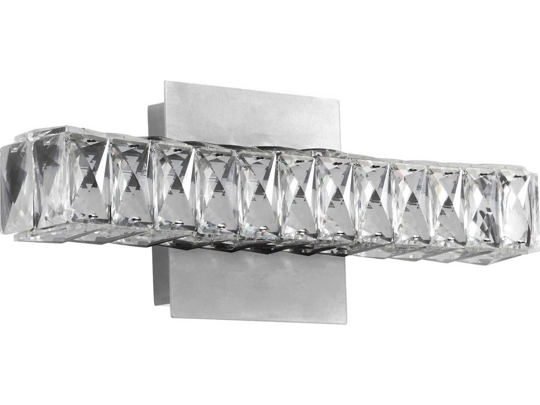 Oxygen by Quorum Elan 1-Light Satin Nickel Wall Sconce