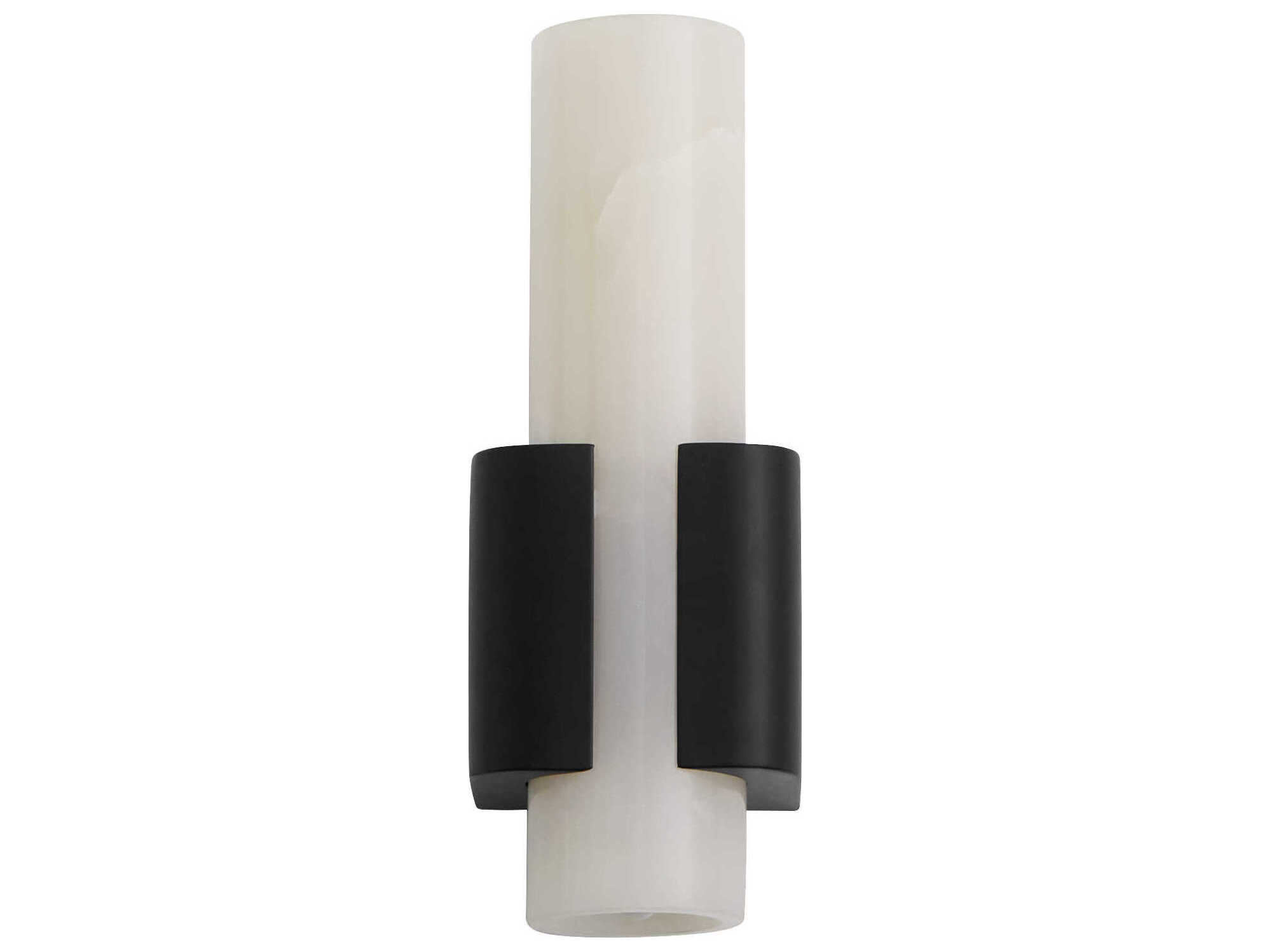 Oxygen by Quorum Virtue 1-Light Black Wall Sconce