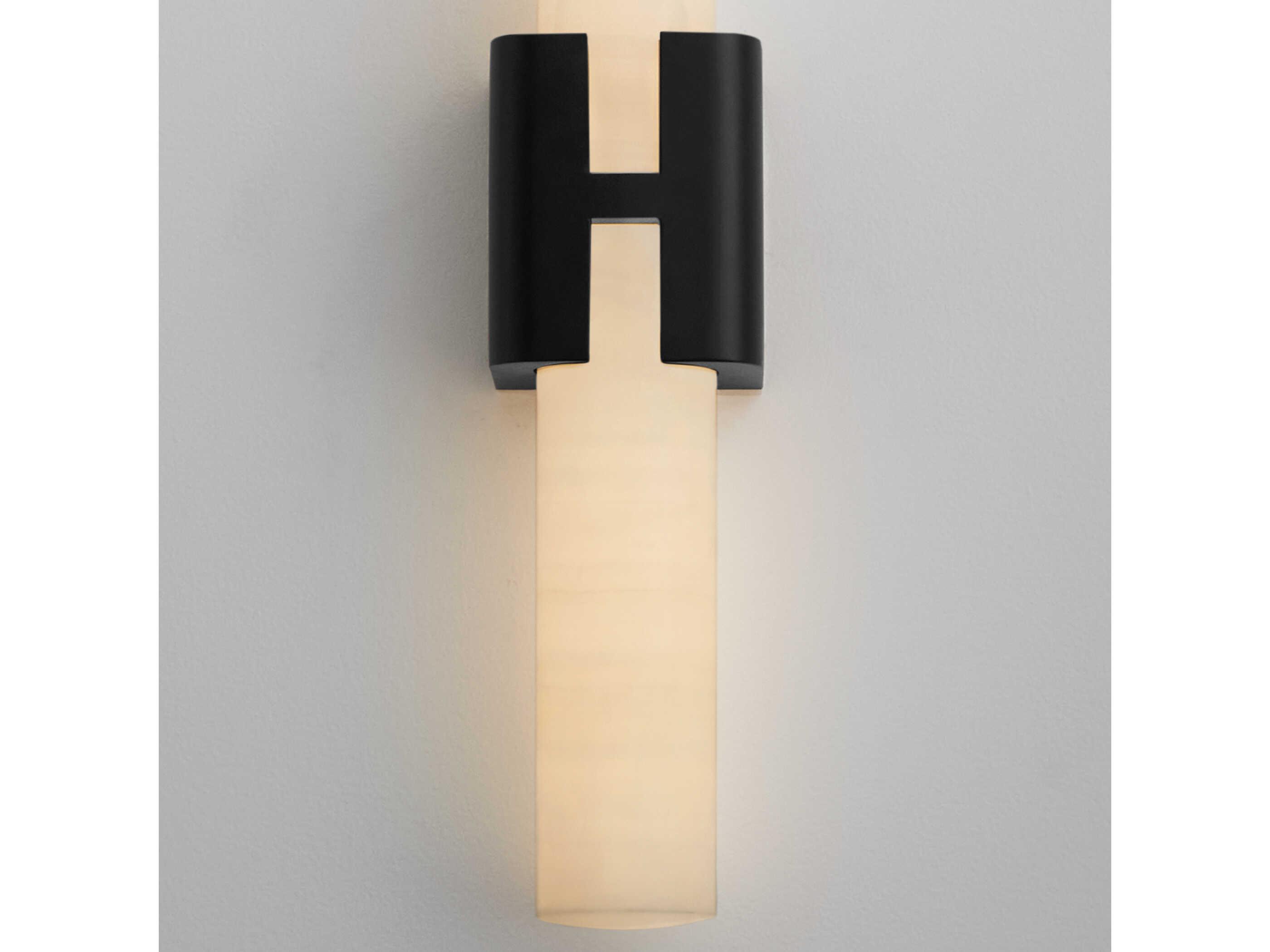 Oxygen by Quorum Virtue 1-Light Black Wall Sconce