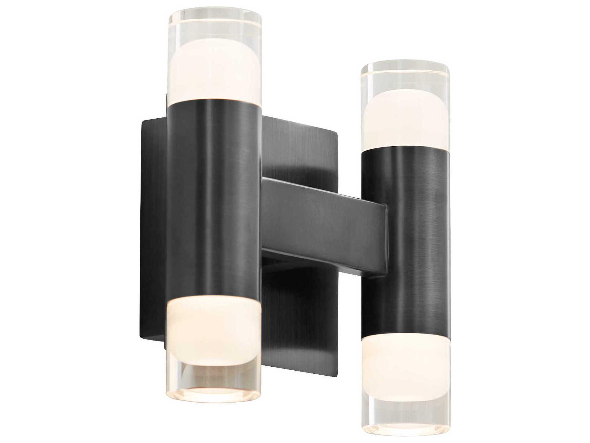 Oxygen by Quorum Alarum 4-Light Black Wall Sconce