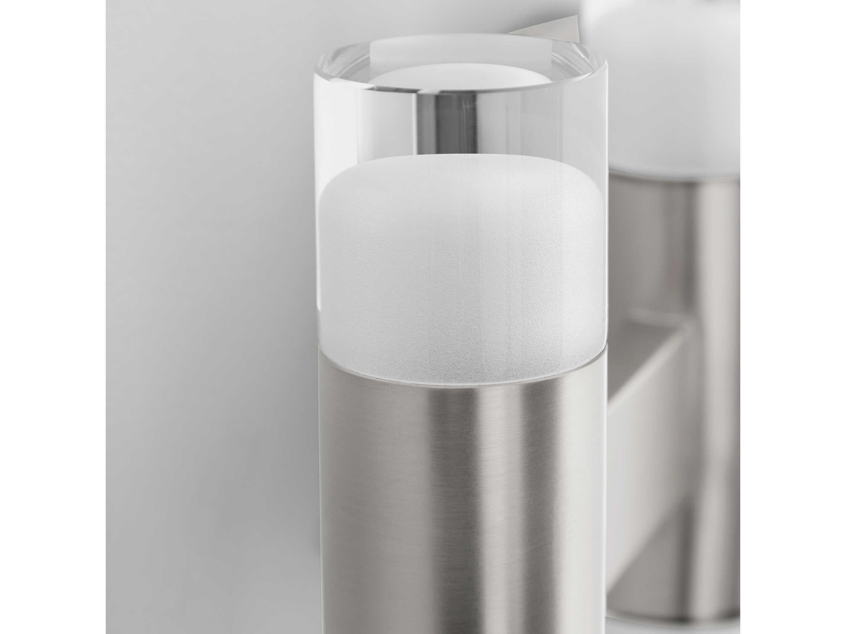 Oxygen by Quorum Alarum 8-Light Satin Nickel Vanity Light