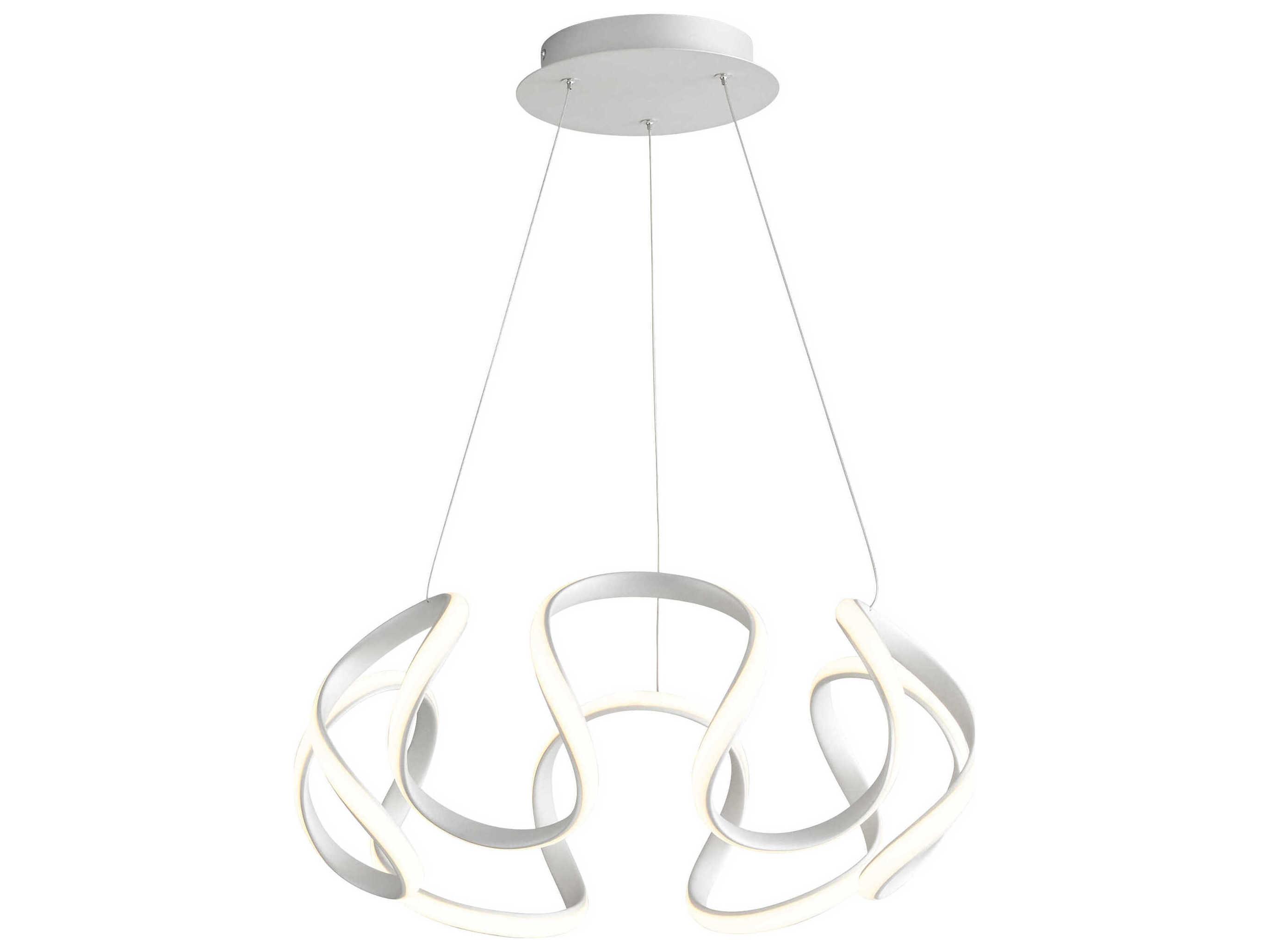 Oxygen by Quorum Cirro 1-Light Silver Graphite Pendant